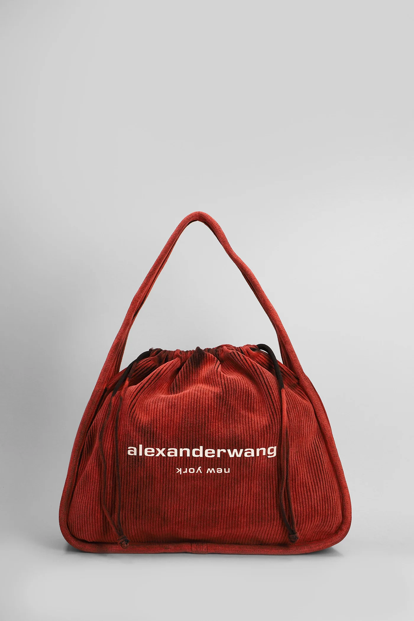 Ryan large Hand bag in red cotton
