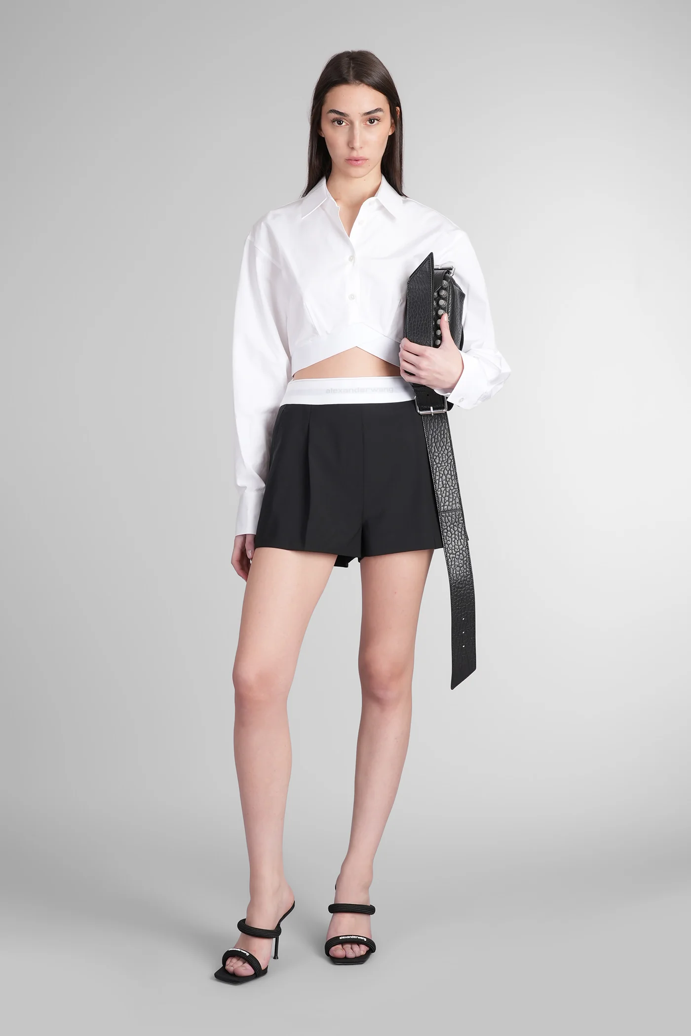 Shirt in white cotton - Image 2