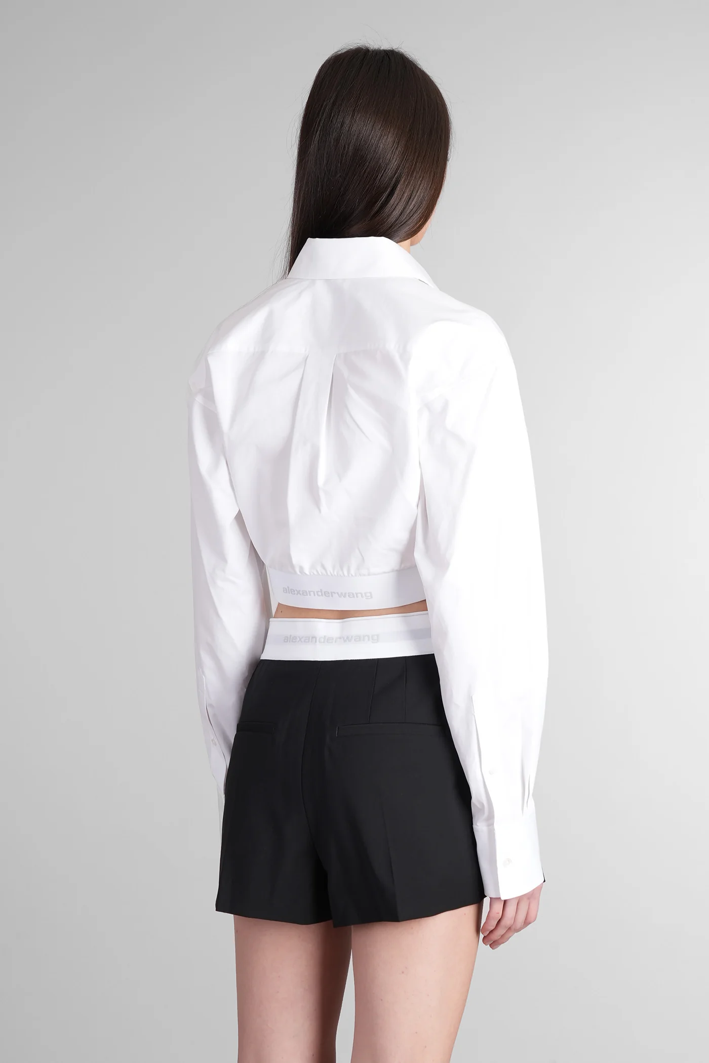 Shirt in white cotton - Image 3