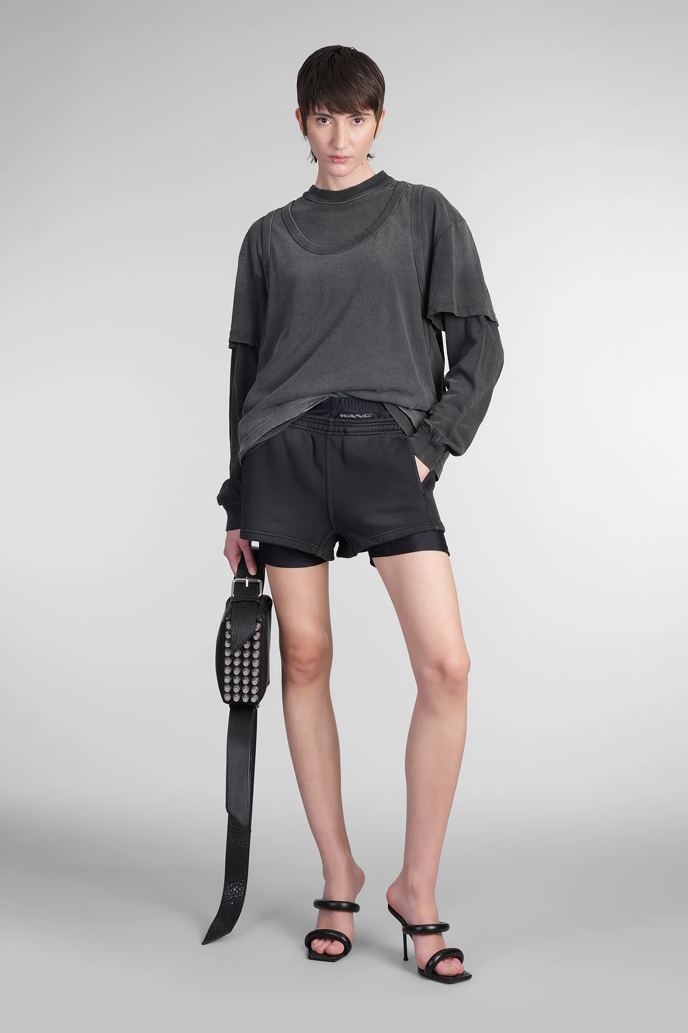 T-Shirt in grey cotton - Image 2