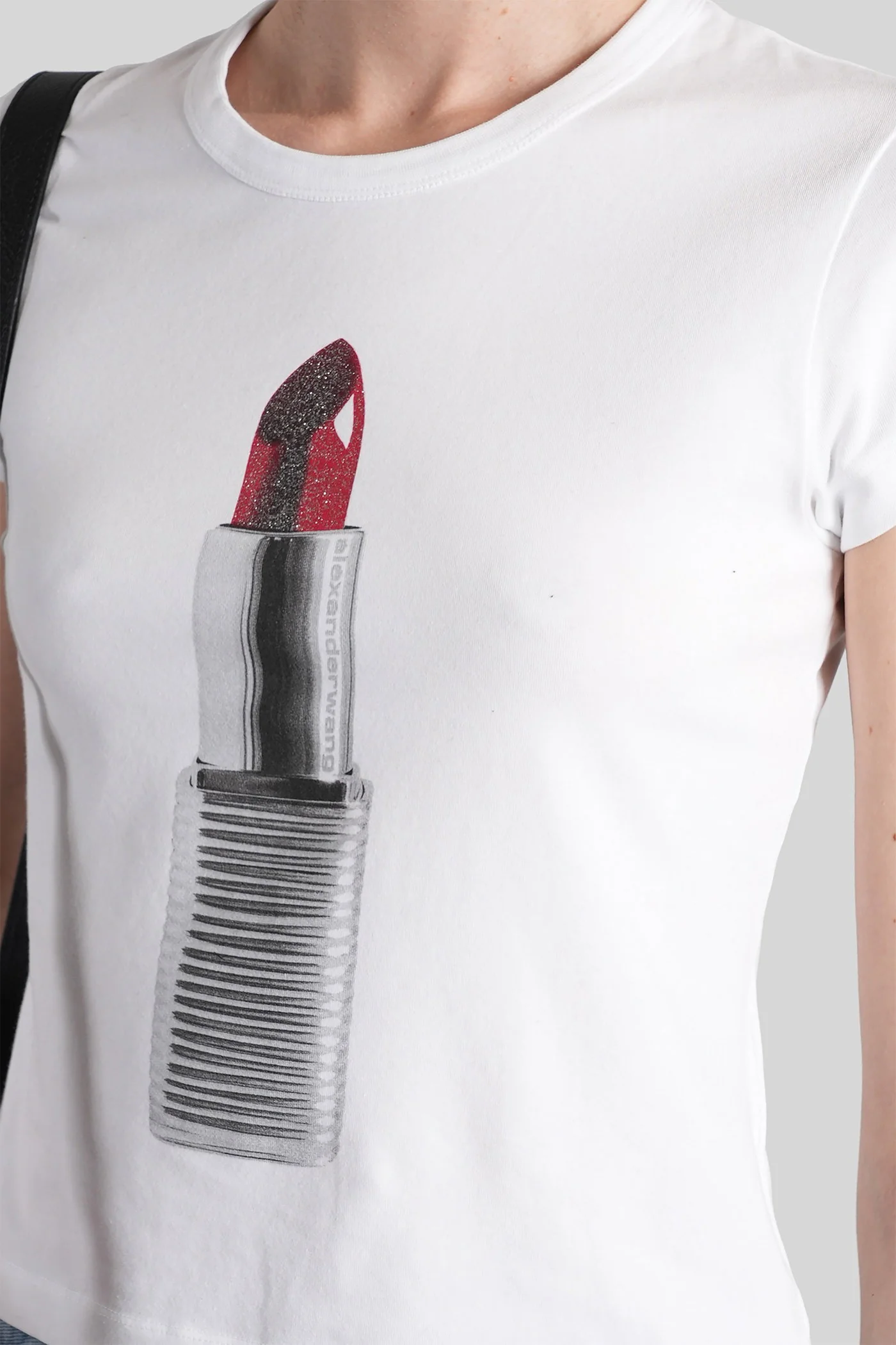 T-Shirt in white cotton - Image 5