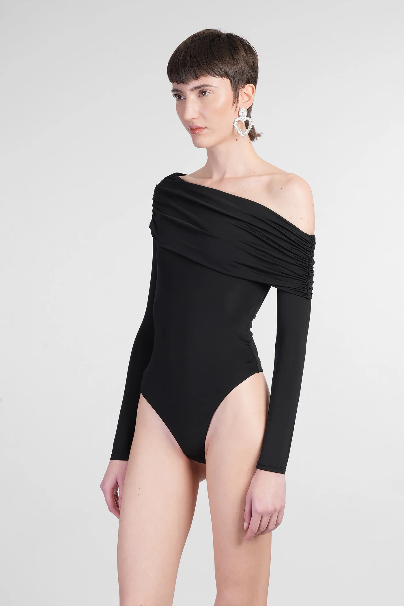 Mollie Body in black viscose - Image 4