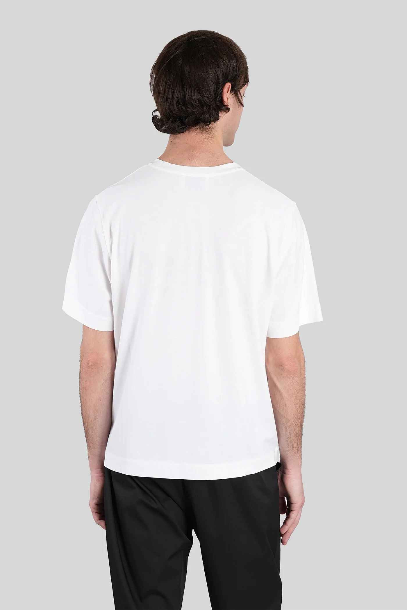 T-Shirt in white cotton - Image 3