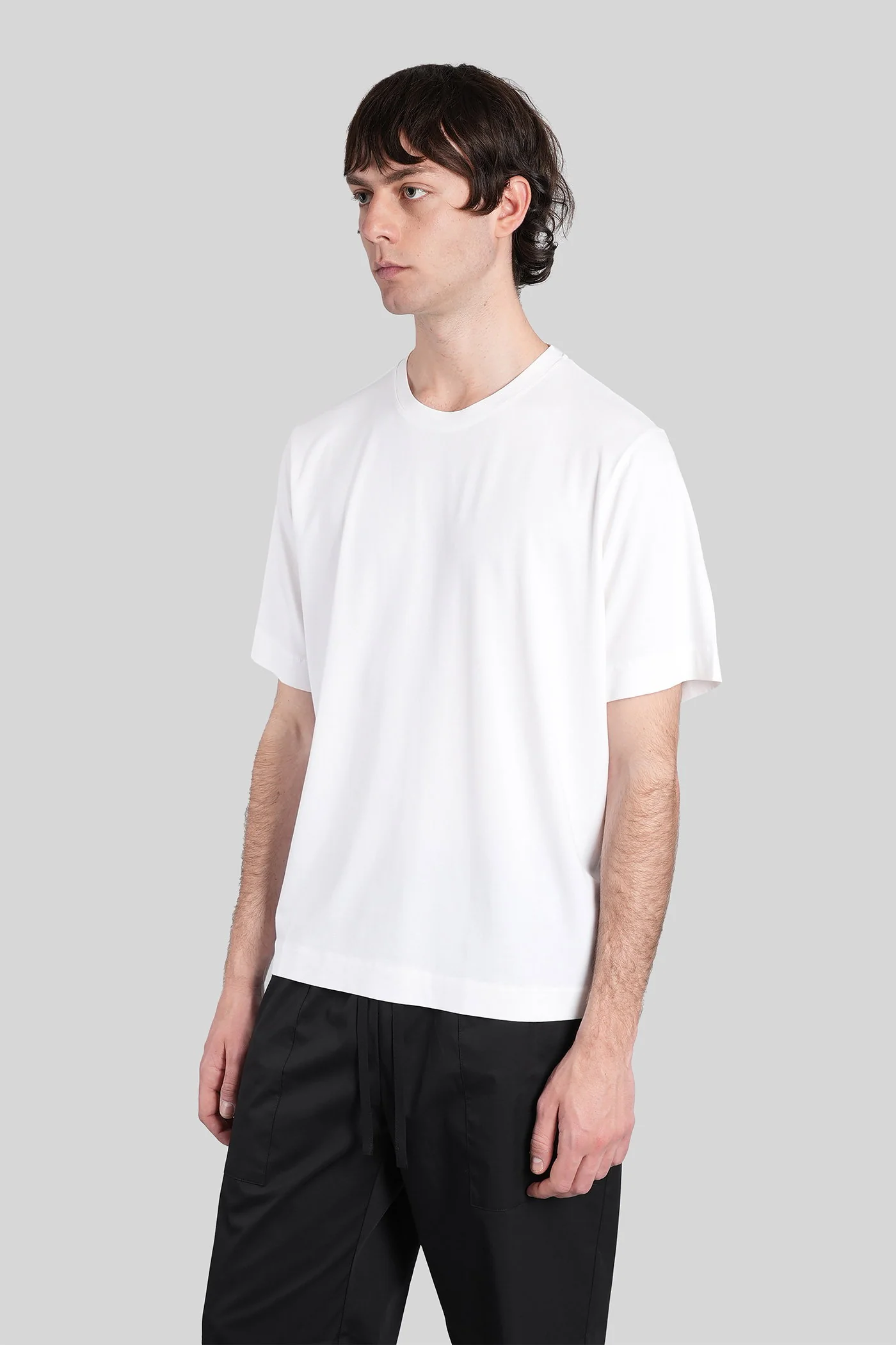 T-Shirt in white cotton - Image 4