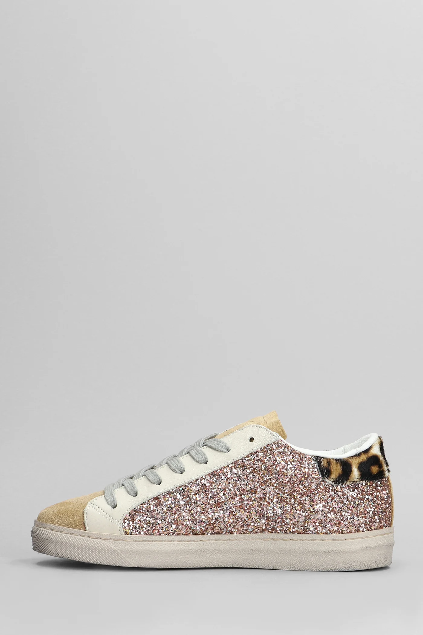 Sneakers in multicolor glitter - Image 3