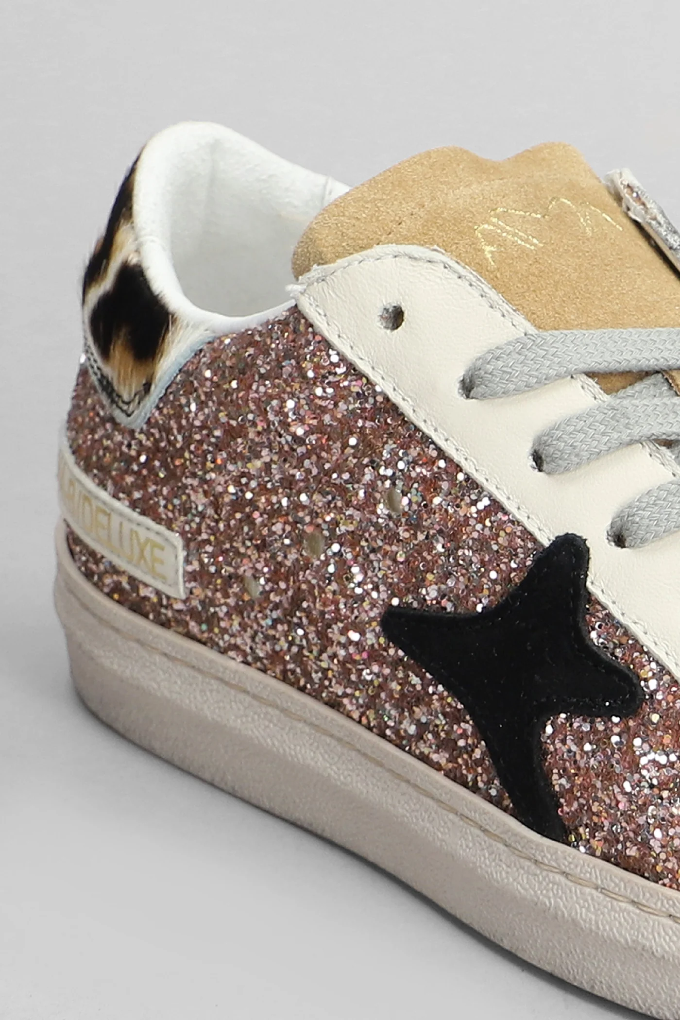 Sneakers in multicolor glitter - Image 5