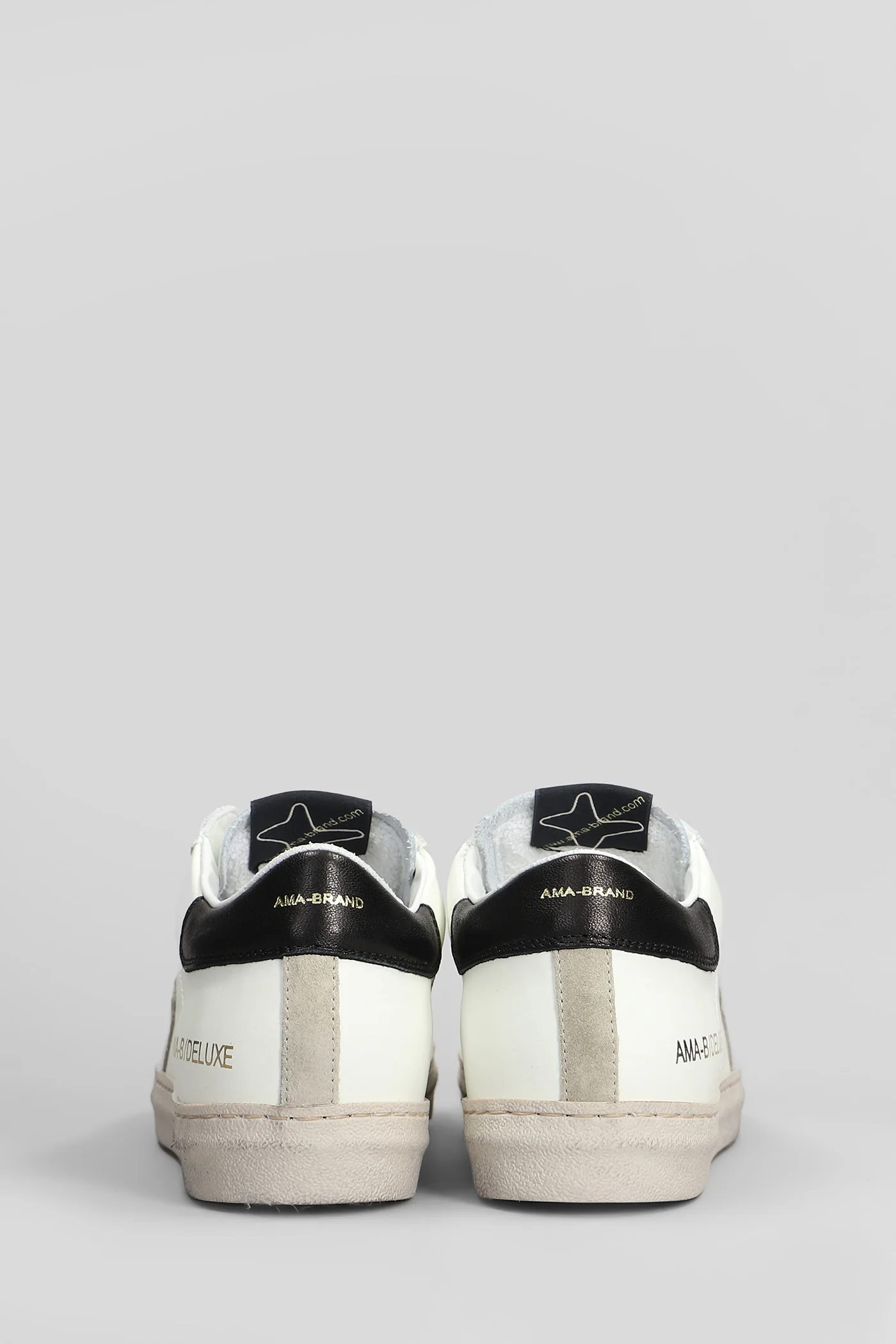 Sneakers in white leather - Image 4