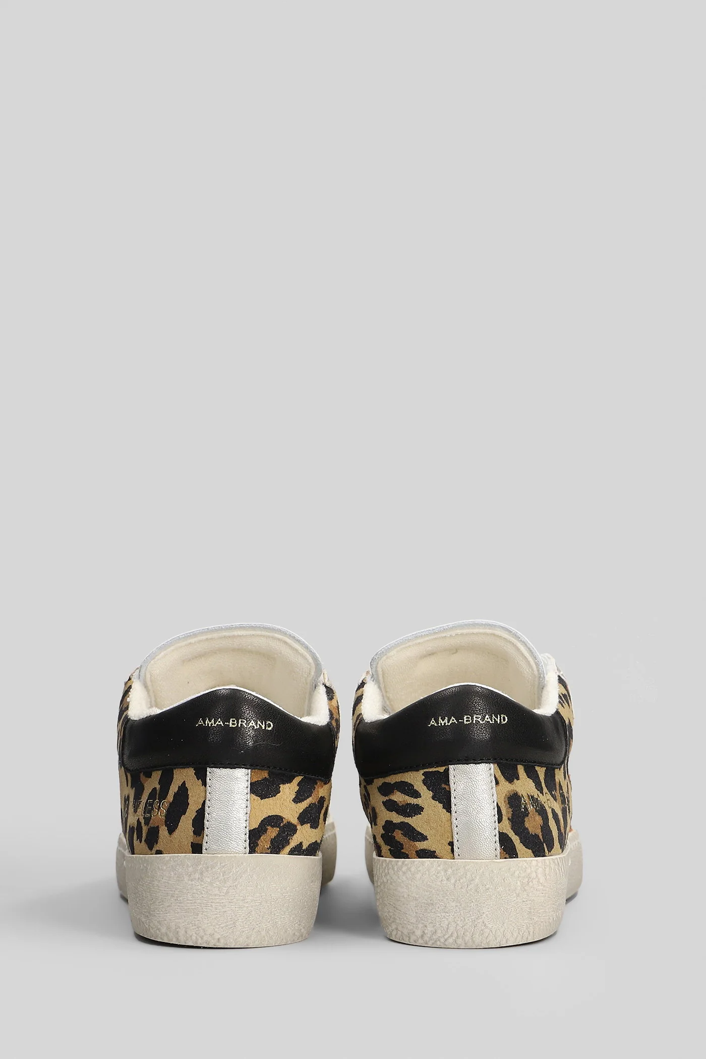 Sneakers in white leather - Image 4