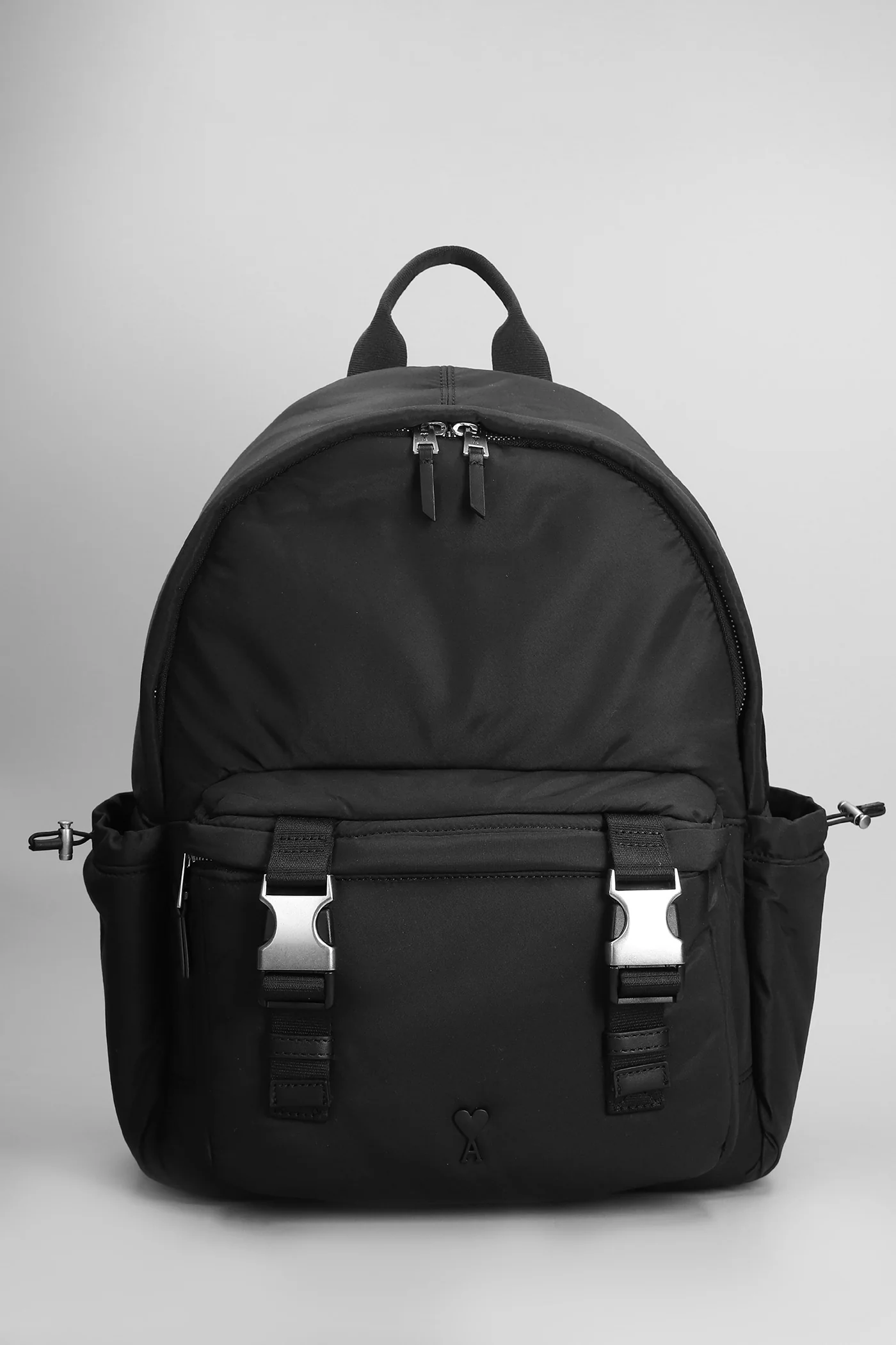 Backpack in black nylon