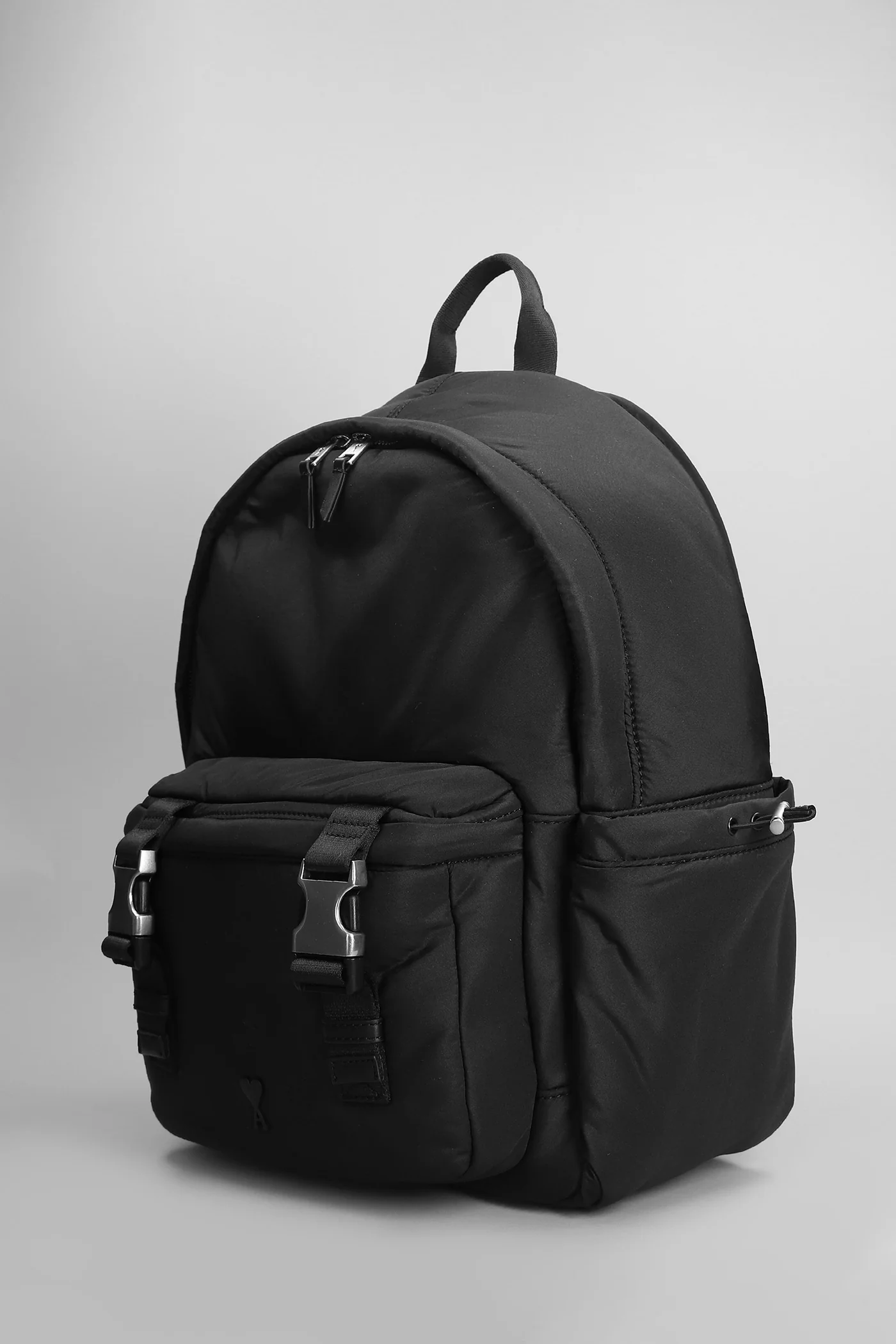 Backpack in black nylon - Image 2