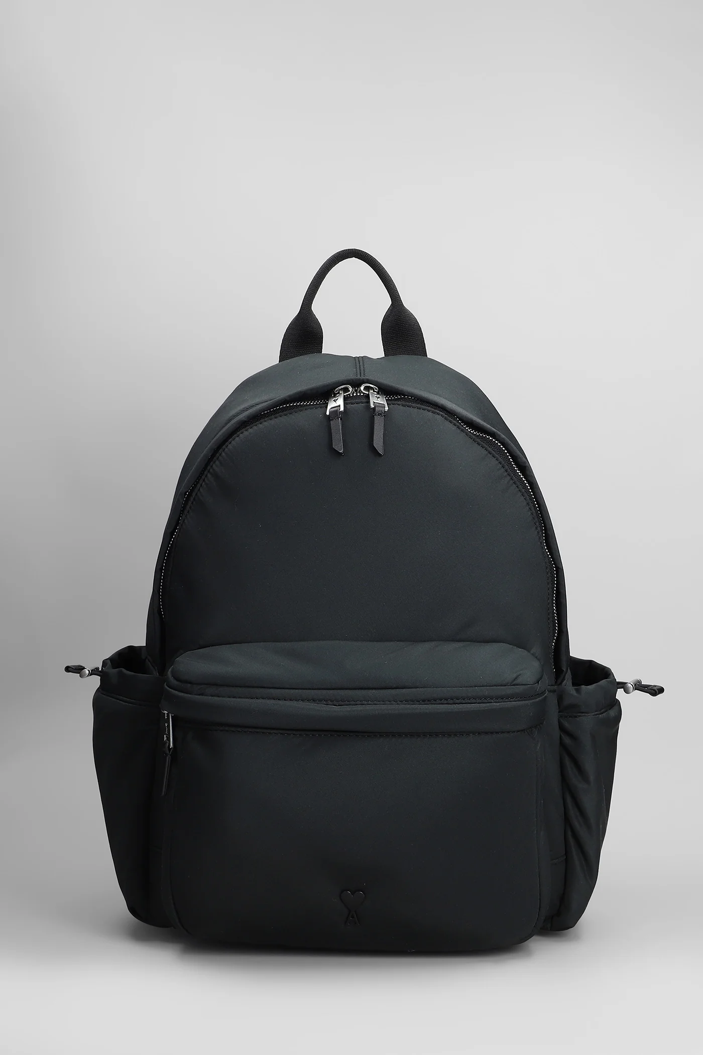 Backpack in black polyamide