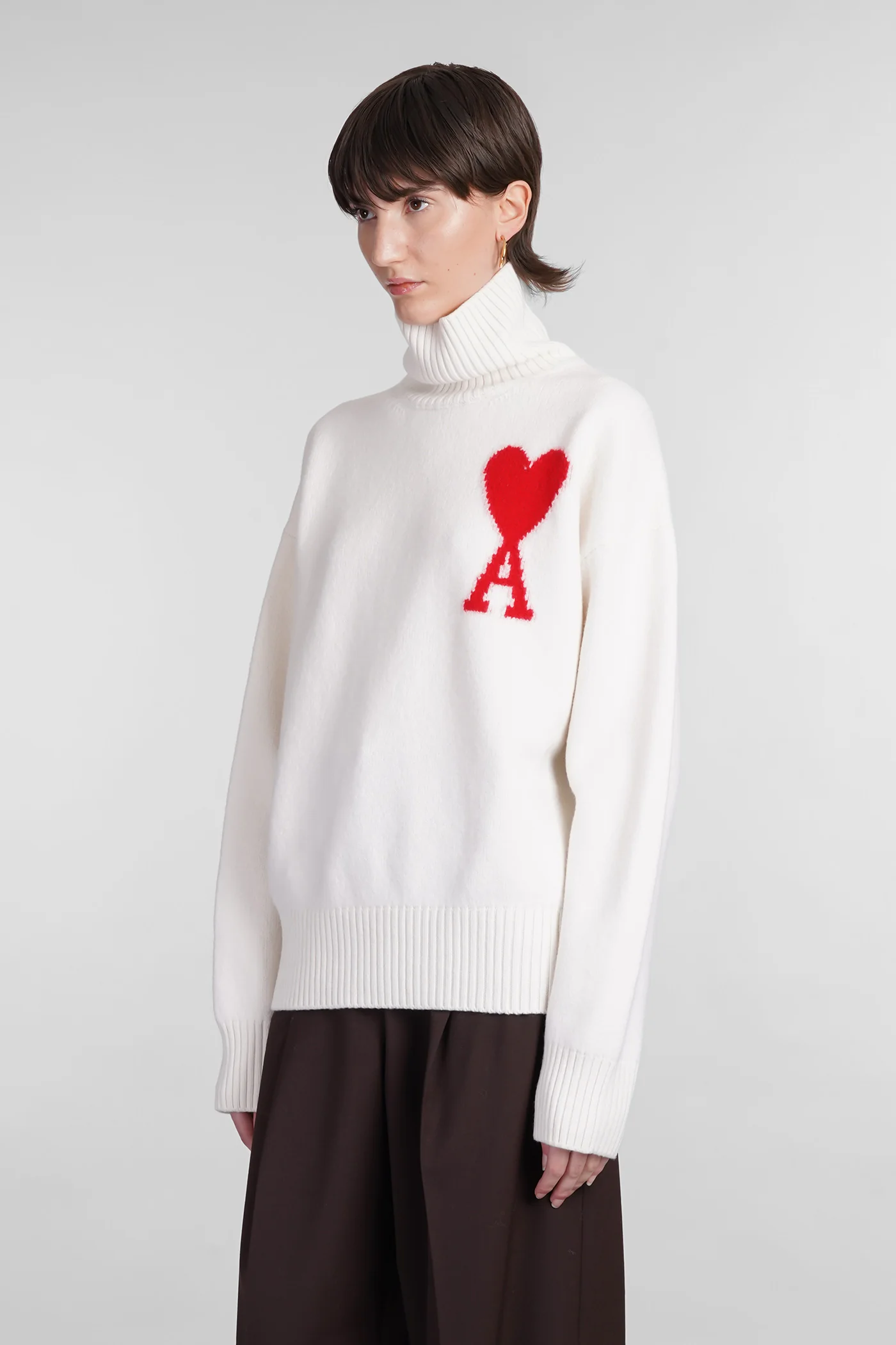 Knitwear in beige wool - Image 4