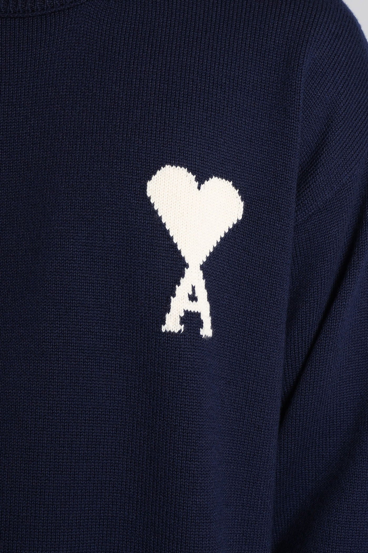 Knitwear in blue wool - Image 5