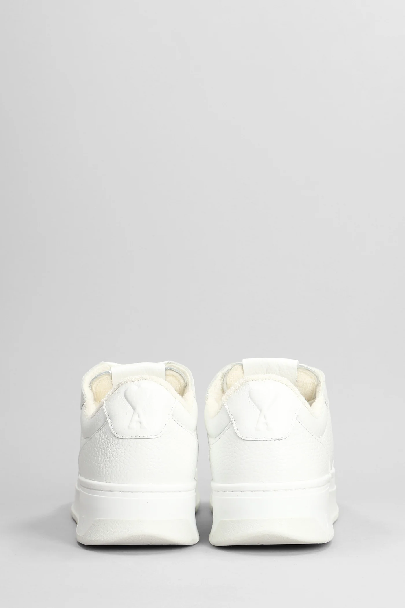 New lace up arcade Sneakers in white leather - Image 4