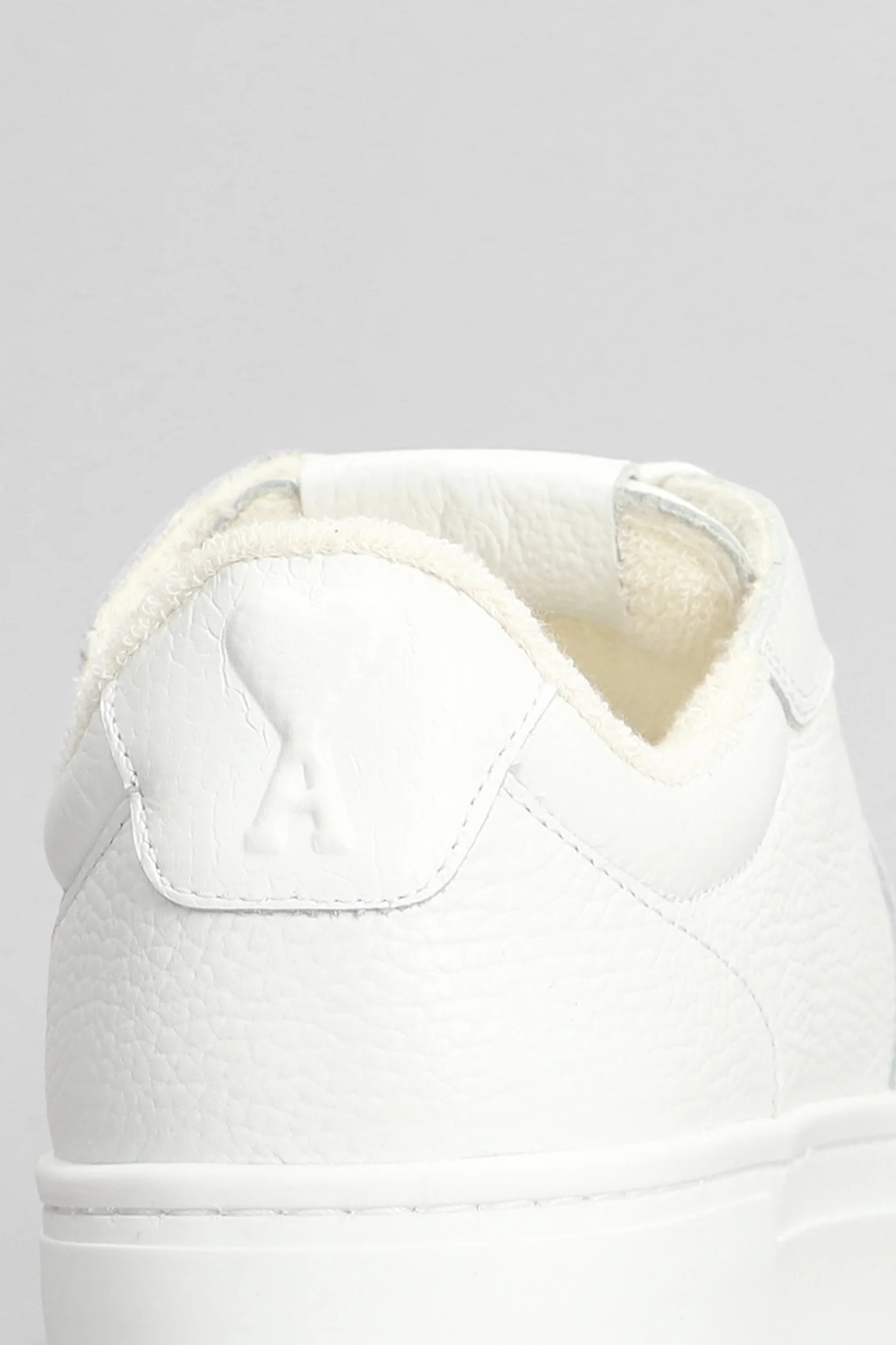 New lace up arcade Sneakers in white leather - Image 5