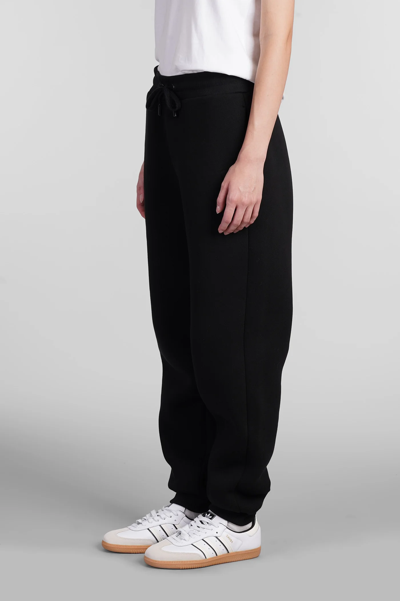 Pants in black cotton - Image 4