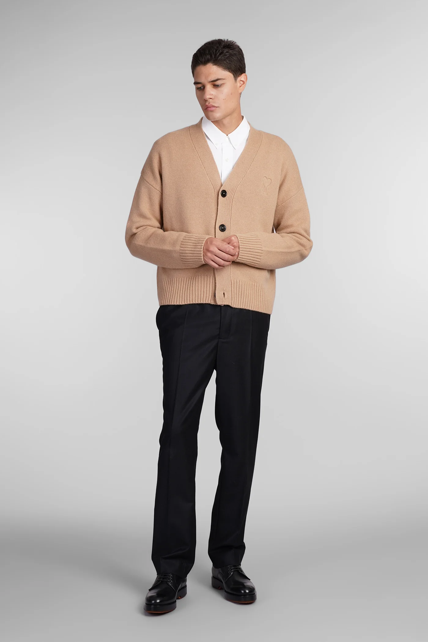 Pants in black wool - Image 2