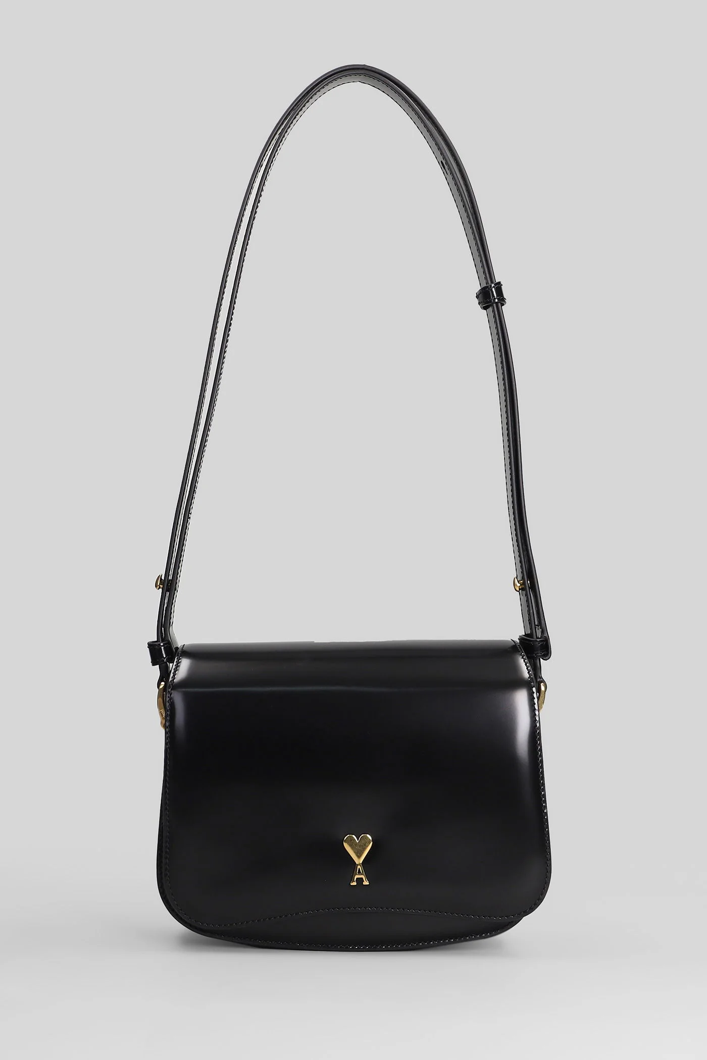 Paris bag Shoulder bag in black leather