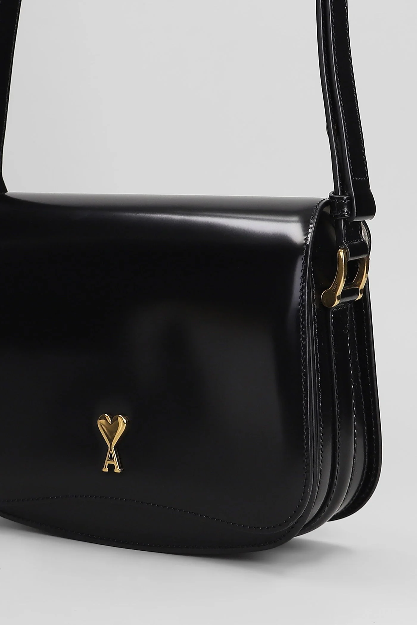 Paris bag Shoulder bag in black leather - Image 4