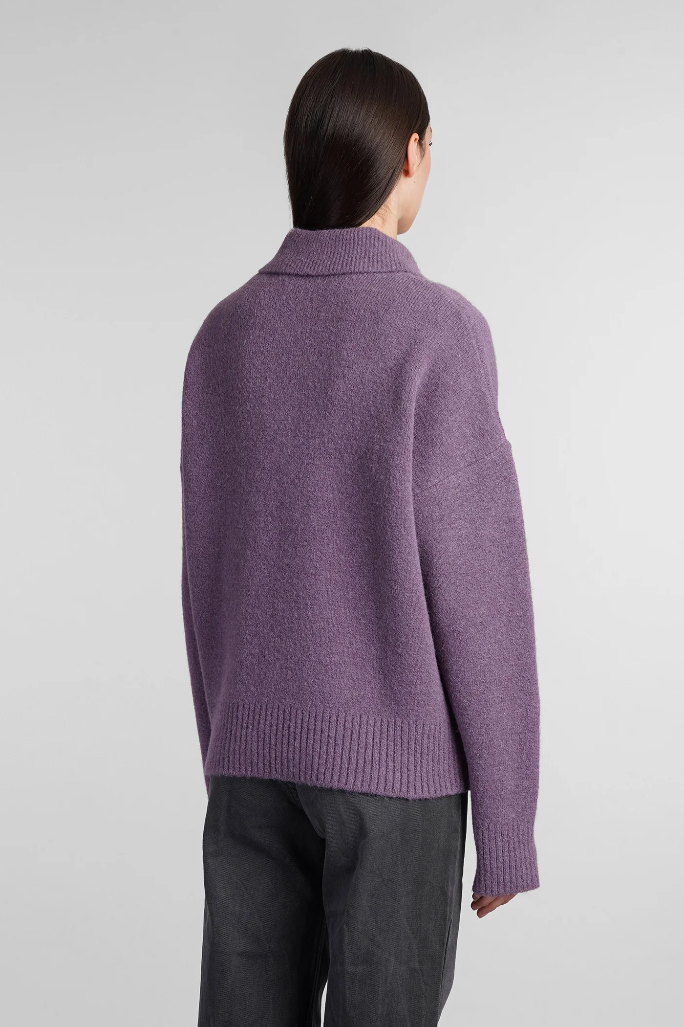 Polo in Viola wool - Image 3