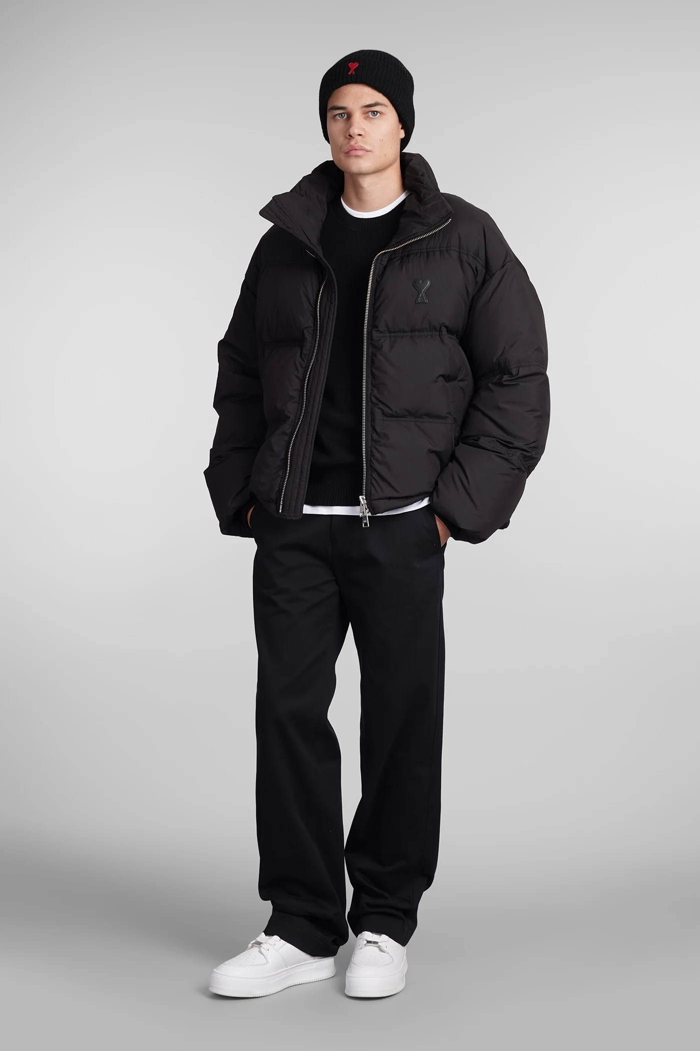 puffer in black polyamide - Image 2