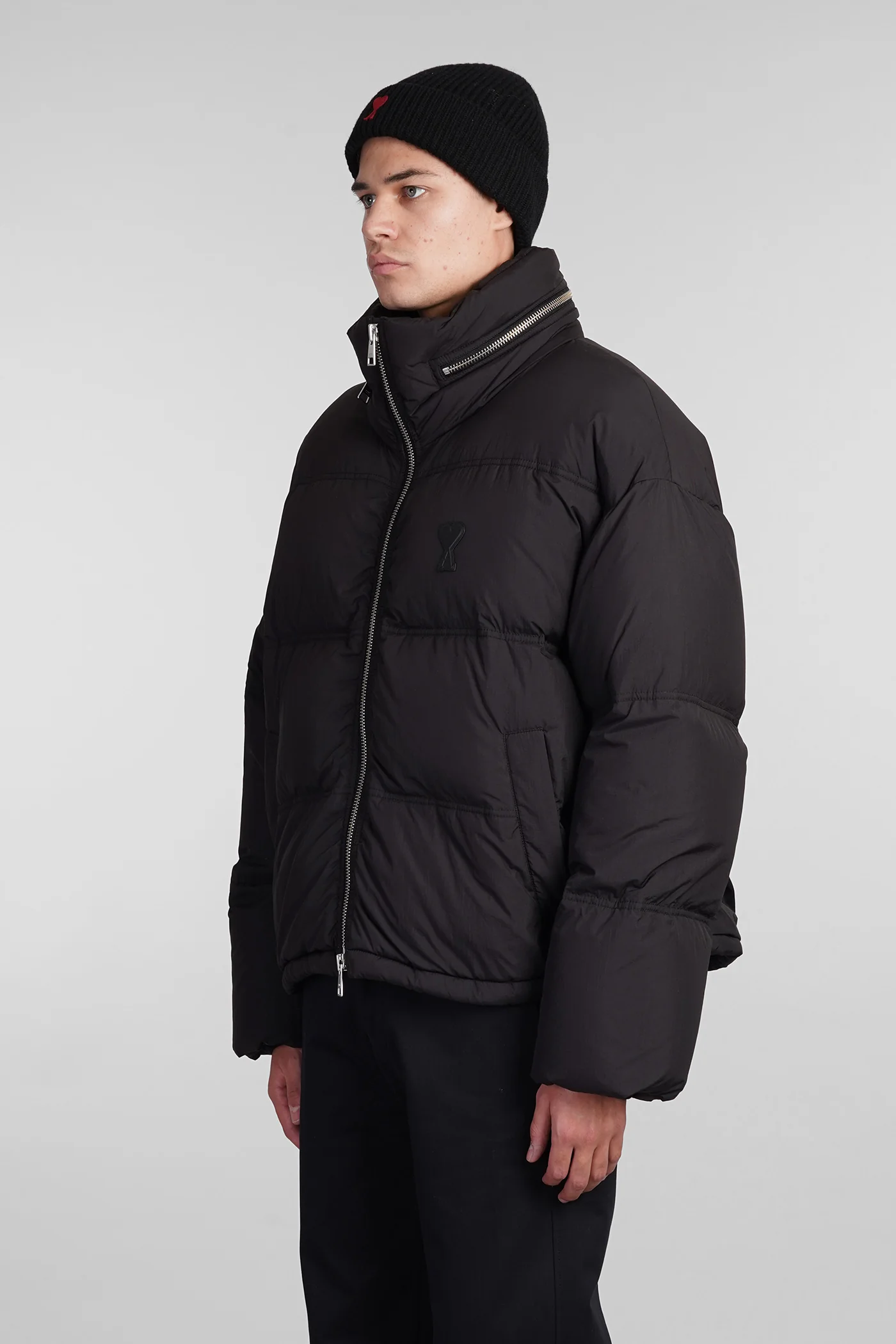 puffer in black polyamide - Image 4
