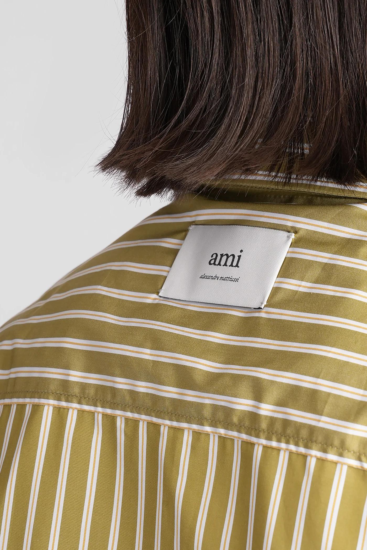 Shirt in green cotton - Image 5