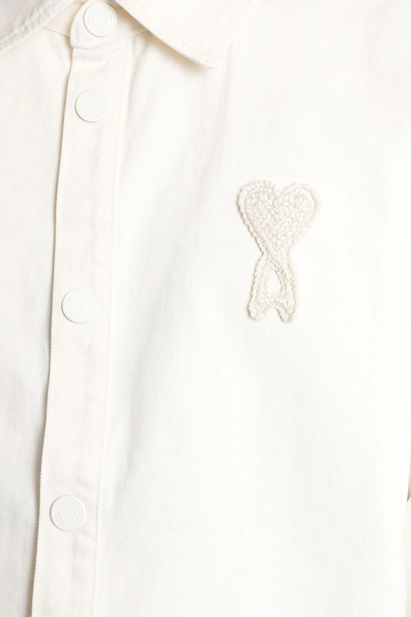 Shirt in white cotton - Image 5