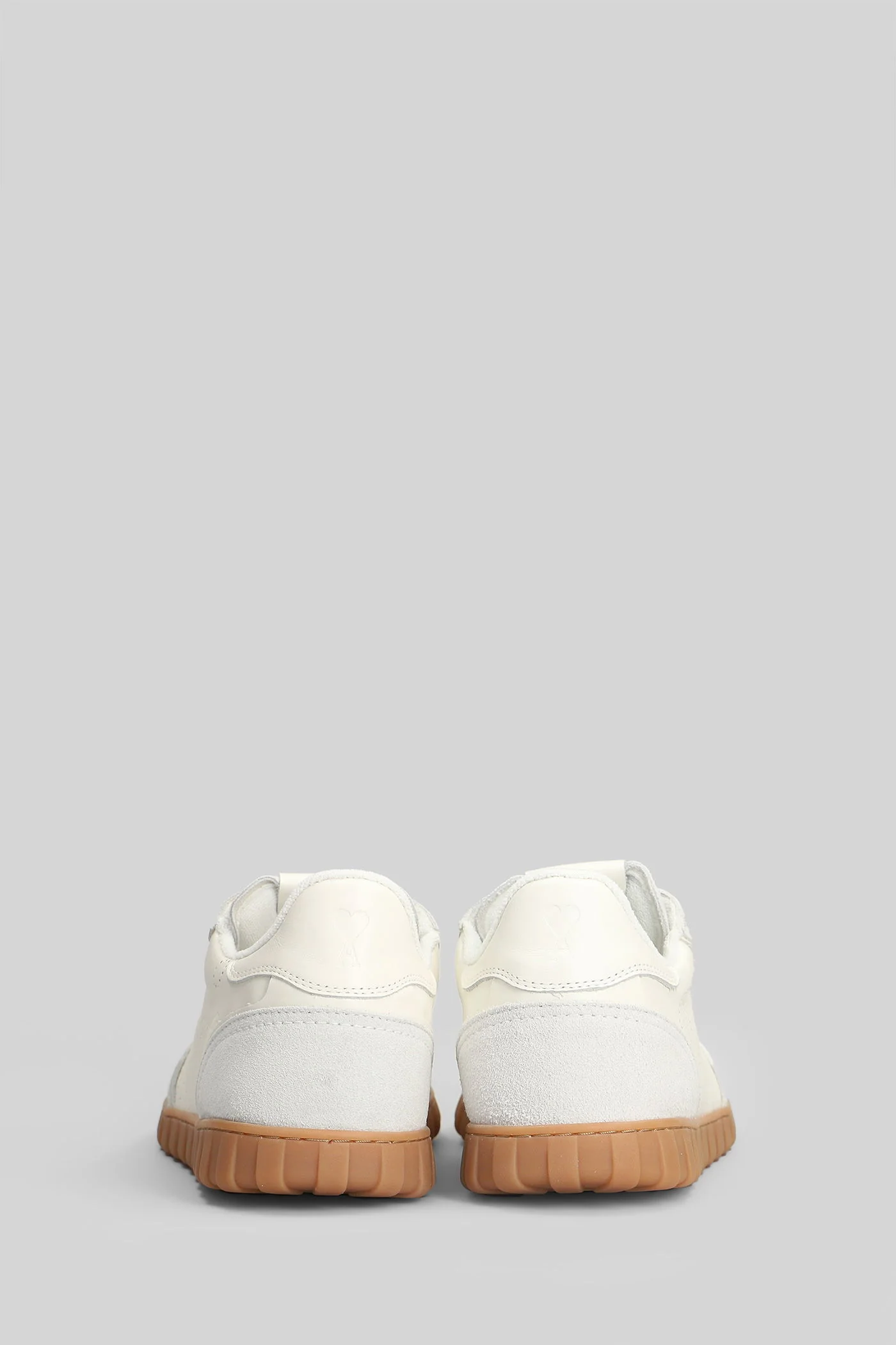 Step in Sneakers in white suede and leather - Image 4