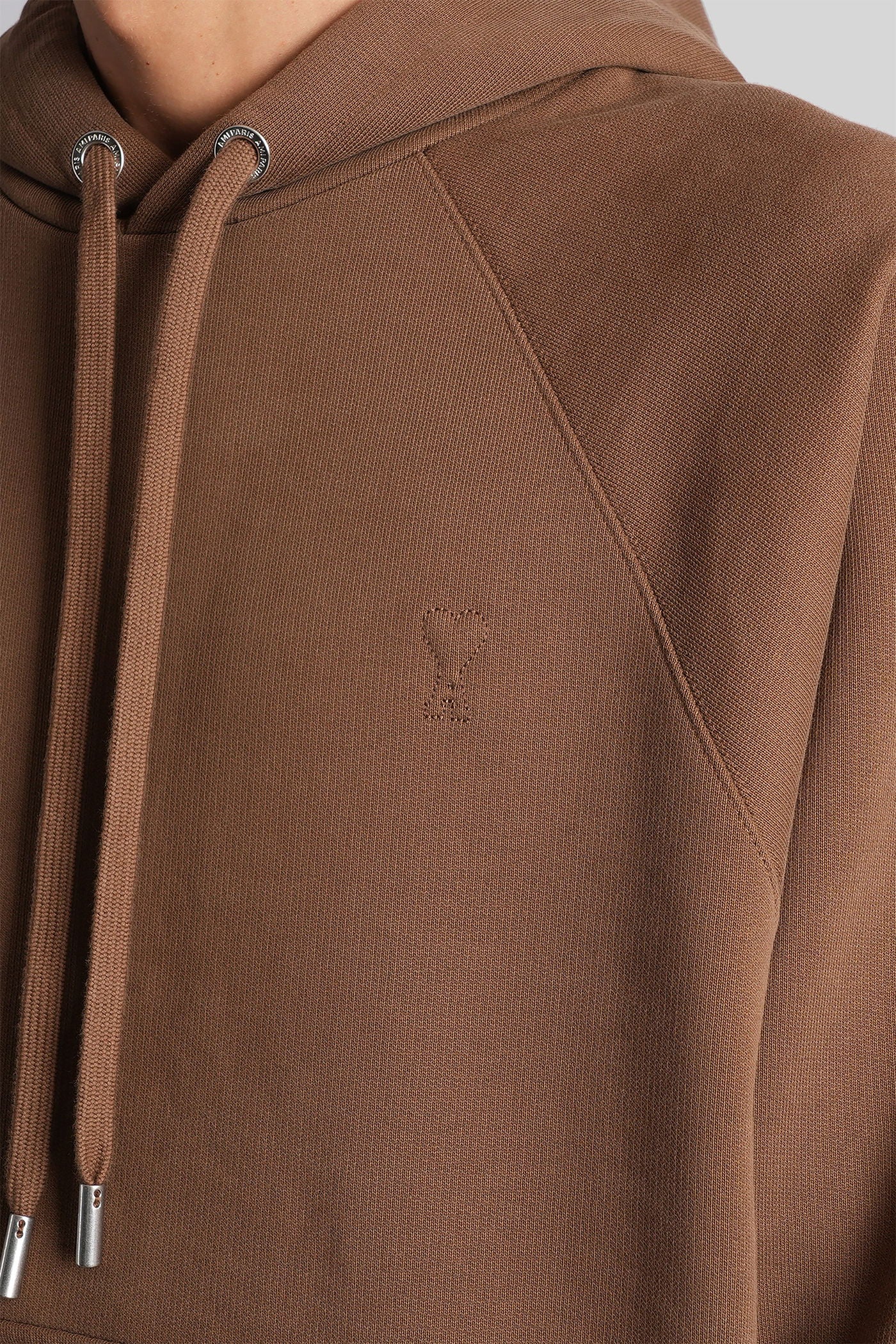 Sweatshirt in brown cotton - Image 5
