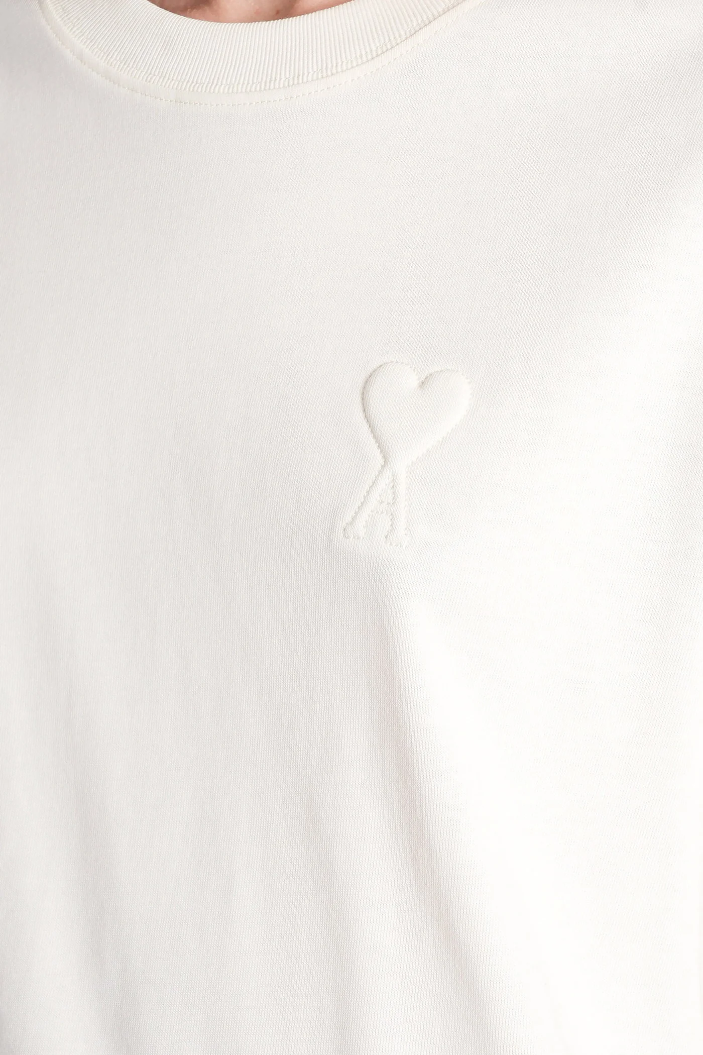 T-Shirt in beige cotton - Image 5