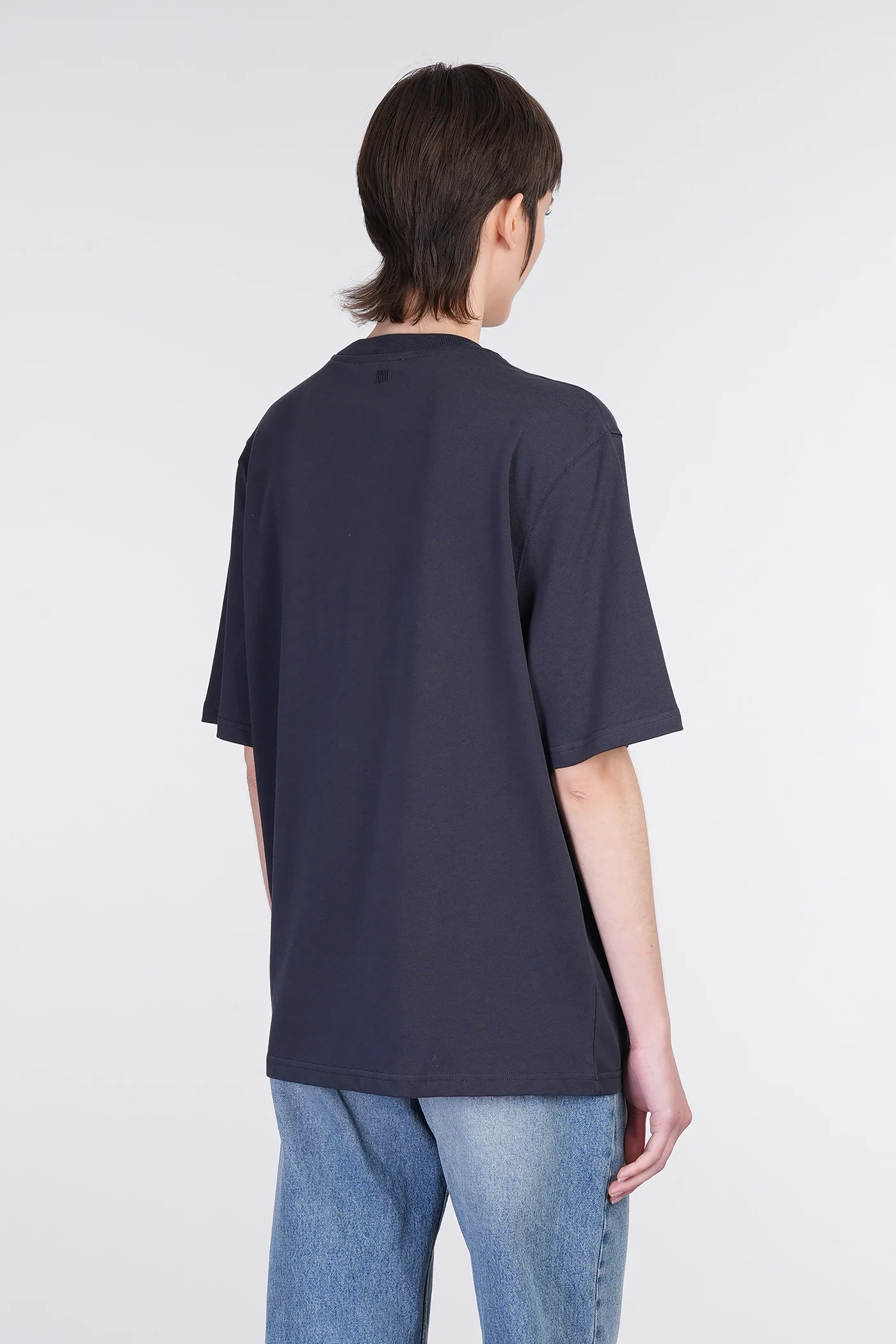 T-Shirt in blue cotton - Image 3