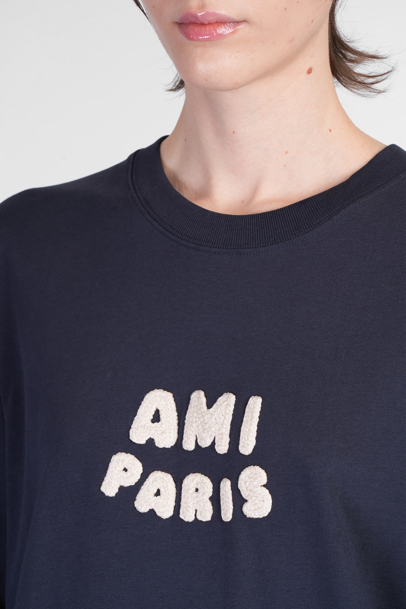 T-Shirt in blue cotton - Image 5