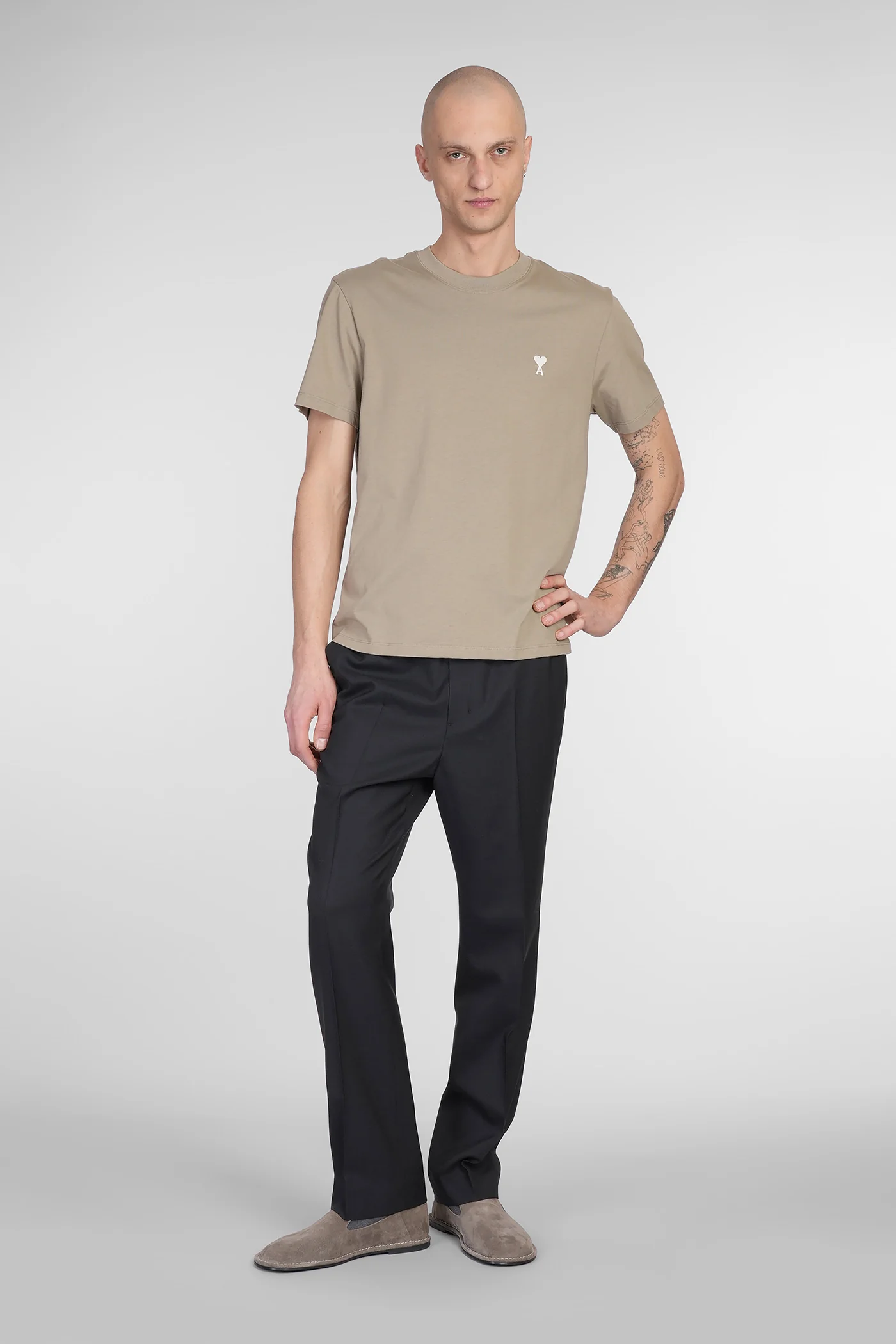 T-Shirt in green cotton - Image 2