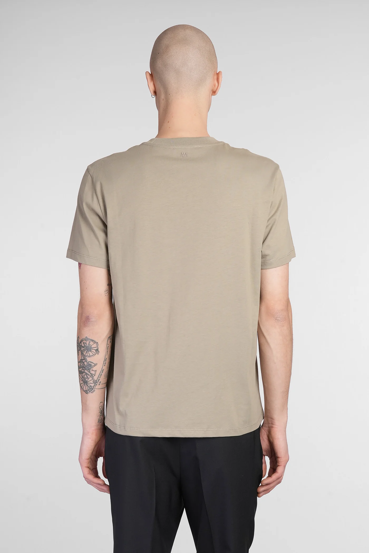 T-Shirt in green cotton - Image 3