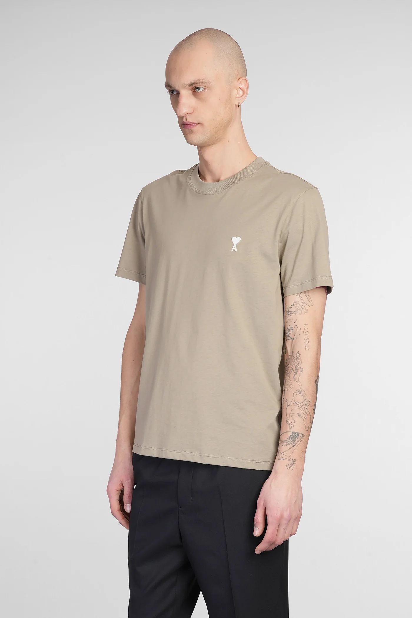 T-Shirt in green cotton - Image 4