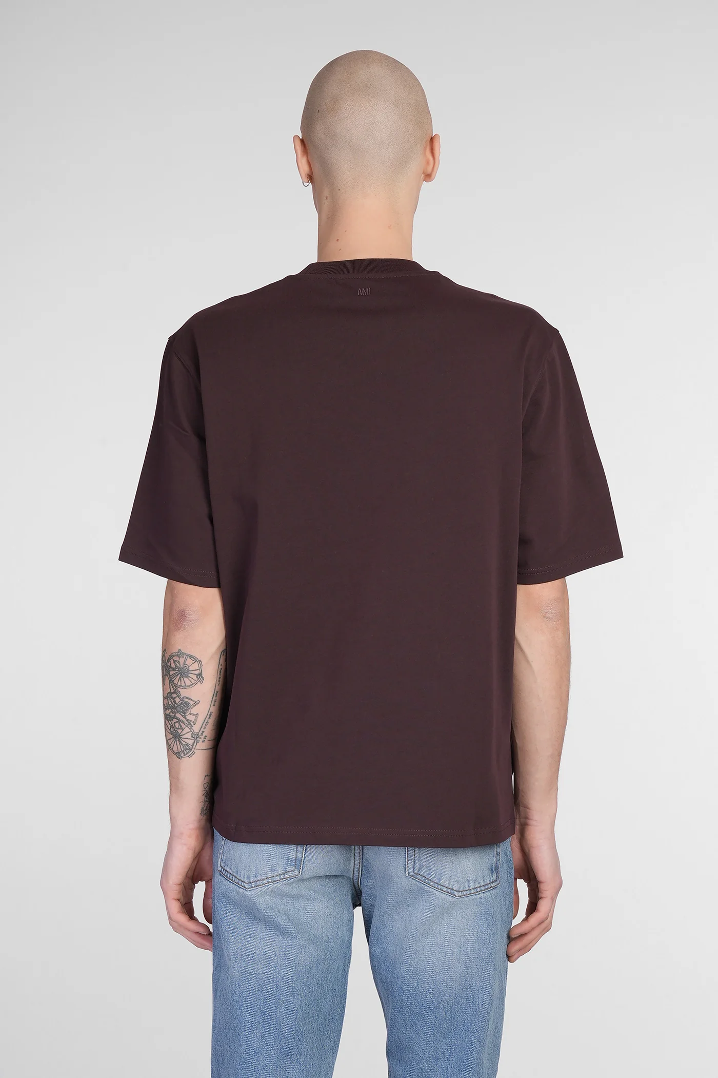 T-Shirt in Viola cotton - Image 3