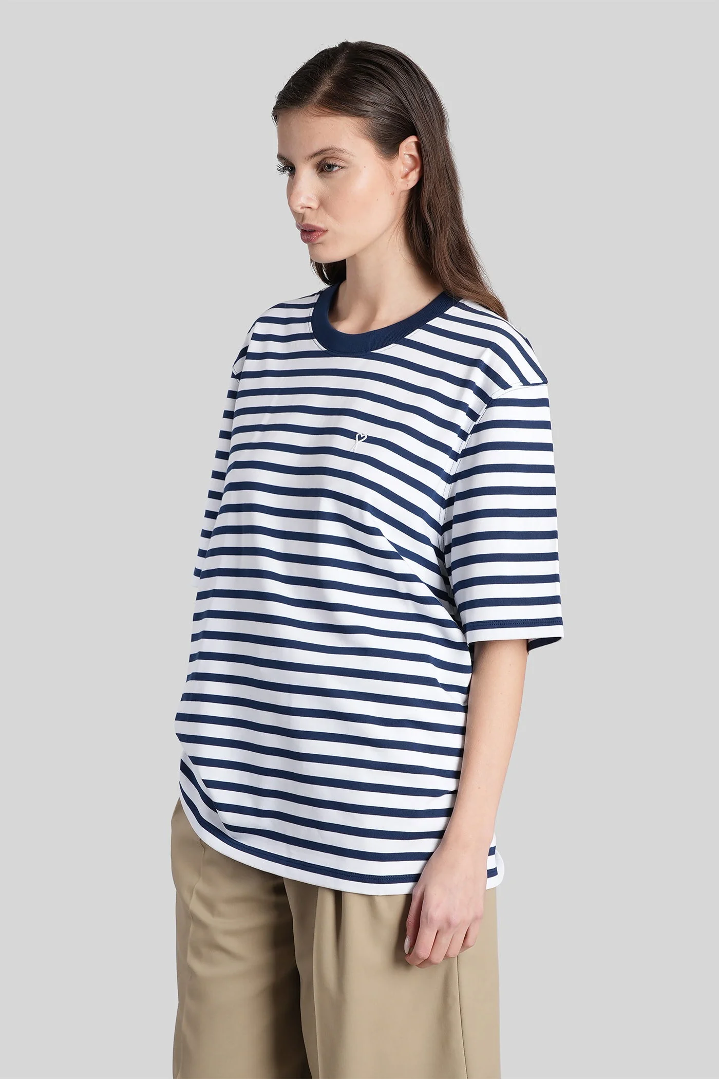 T-Shirt in white cotton - Image 4