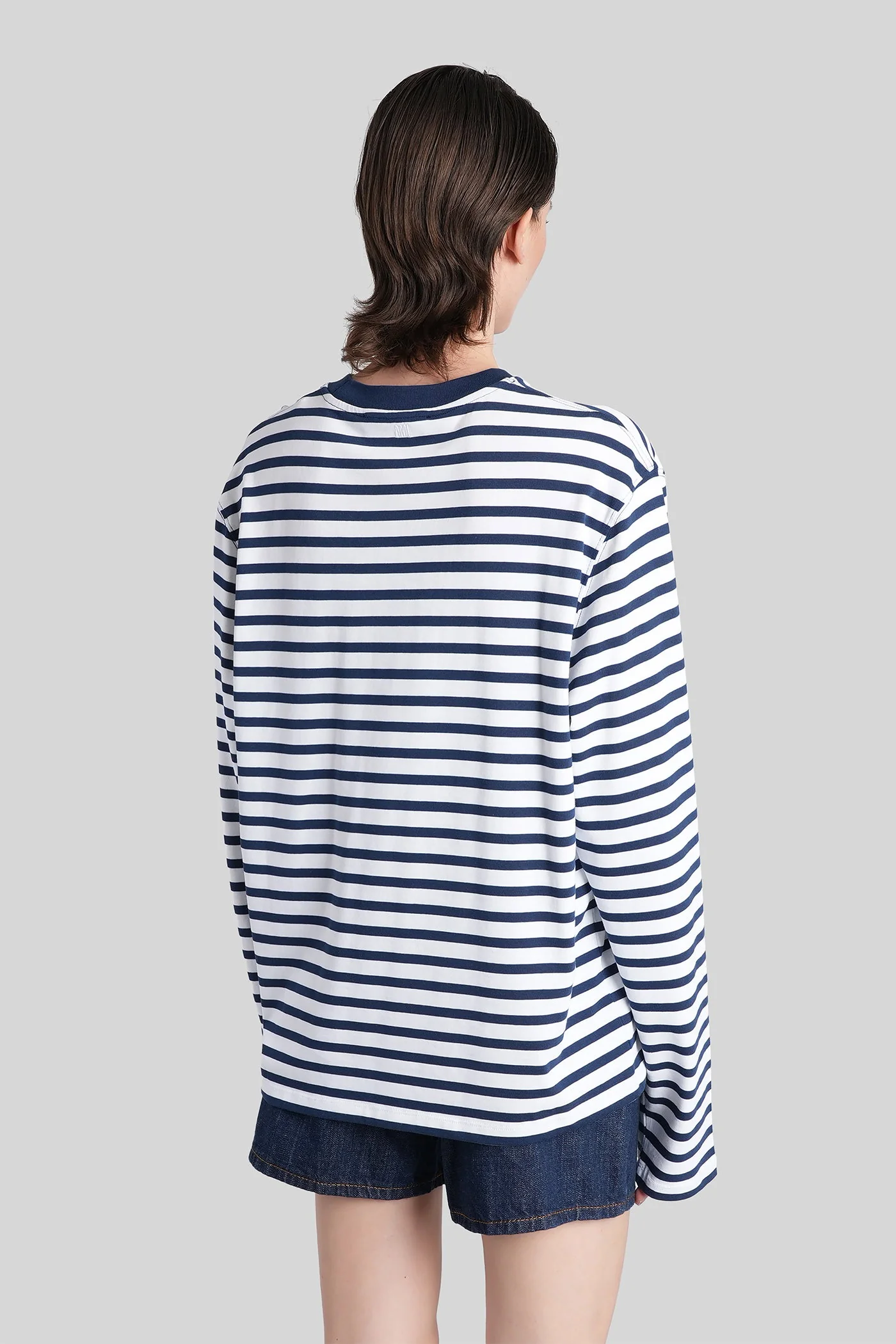 T-Shirt in white cotton - Image 3