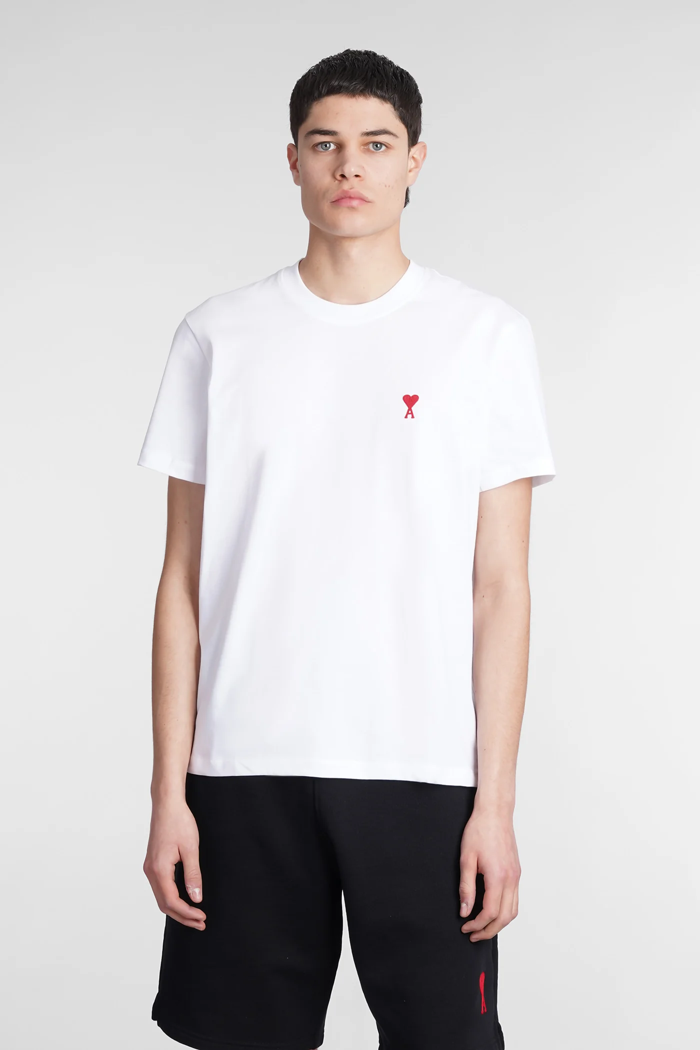 T-Shirt in white cotton