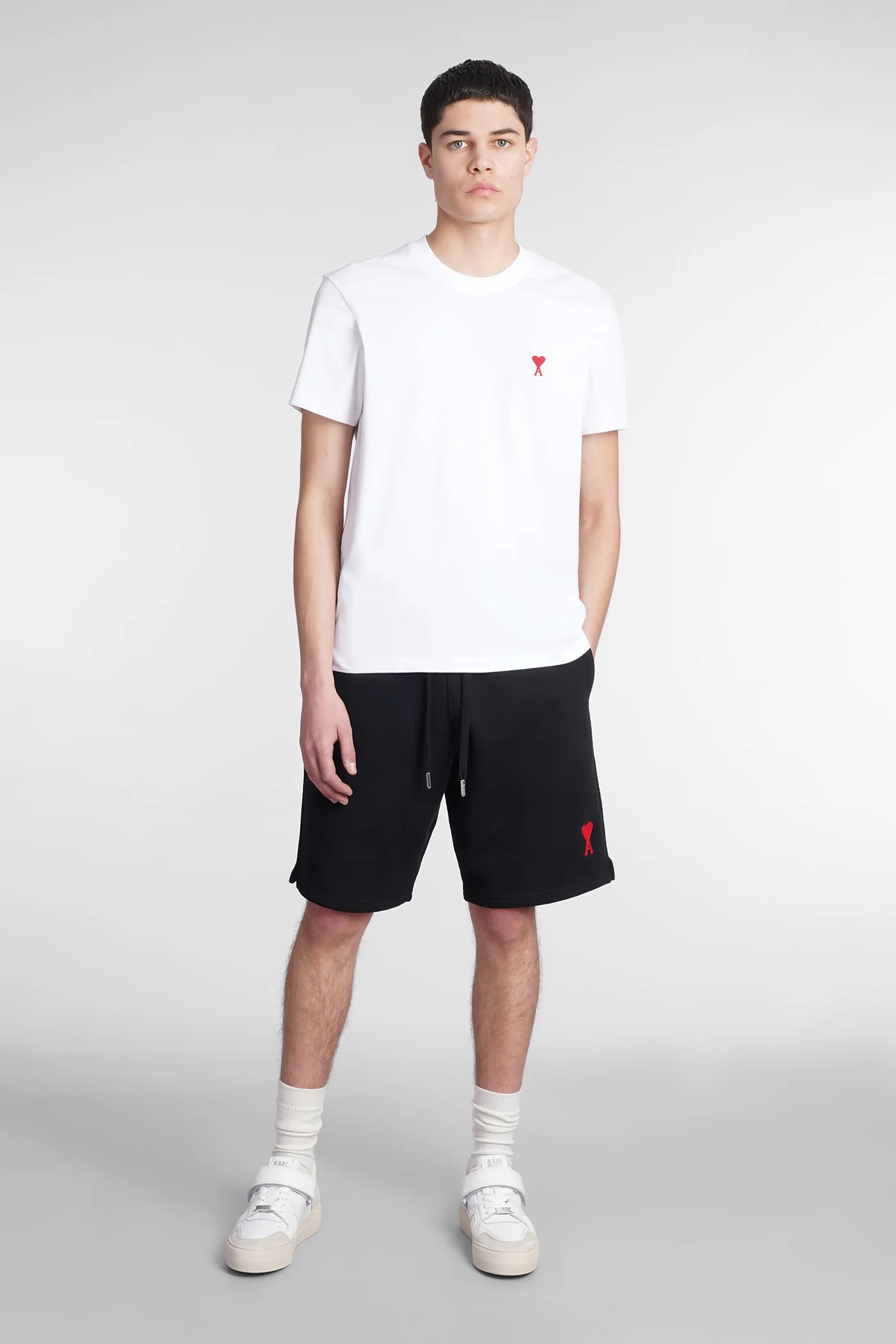 T-Shirt in white cotton - Image 2