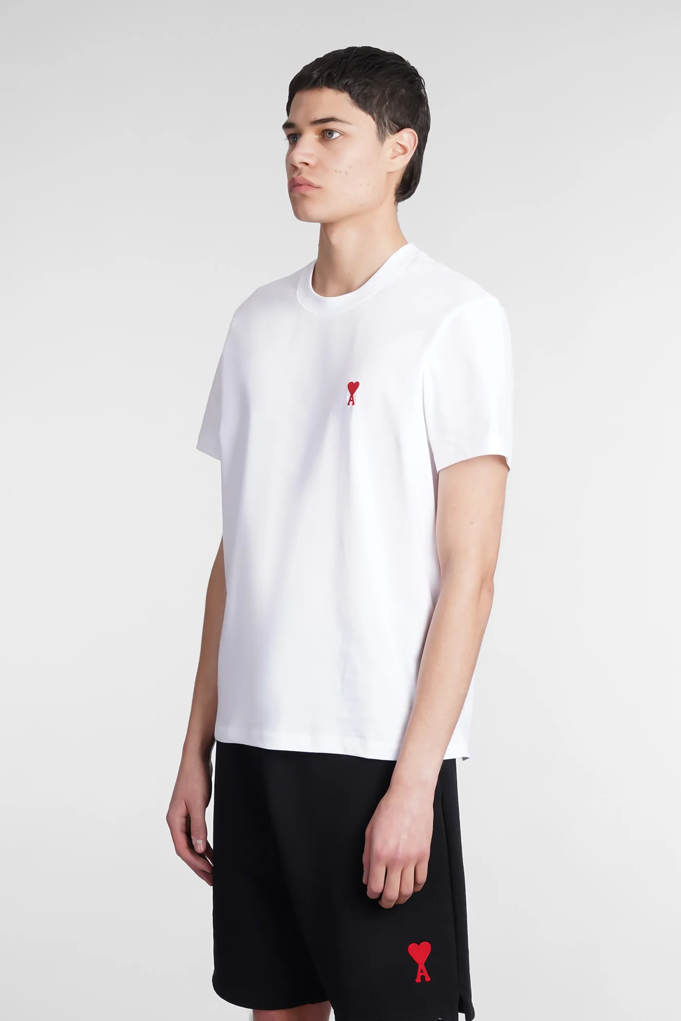 T-Shirt in white cotton - Image 4