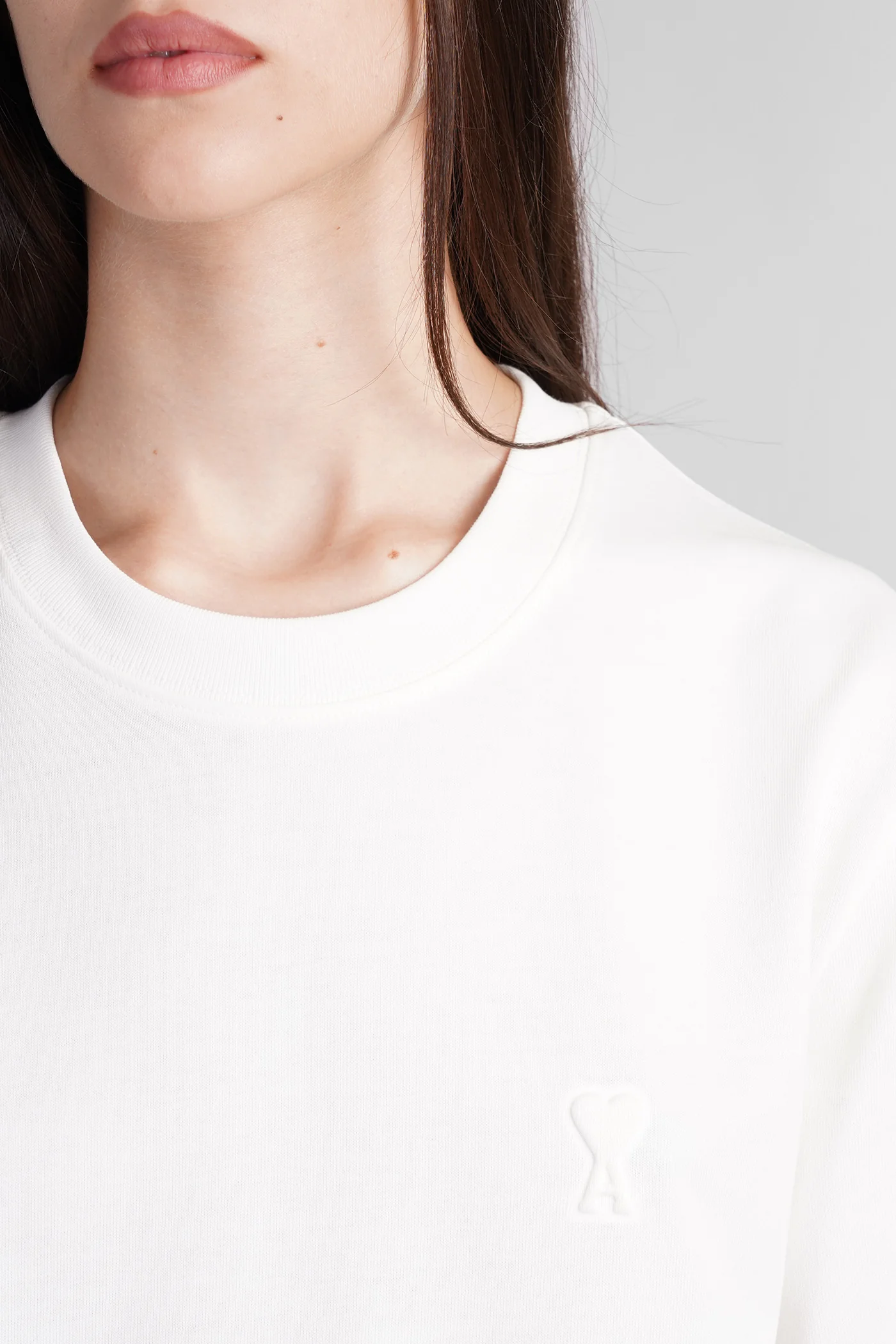 T-Shirt in white cotton - Image 5
