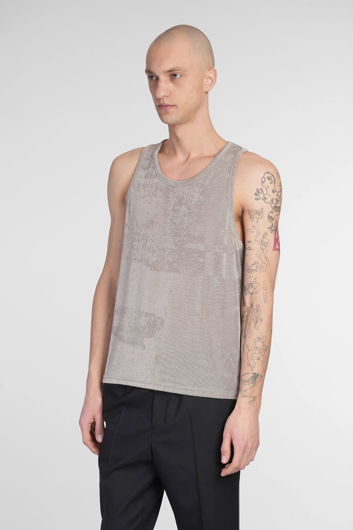 tank Top in grey Polyethylene - Image 4
