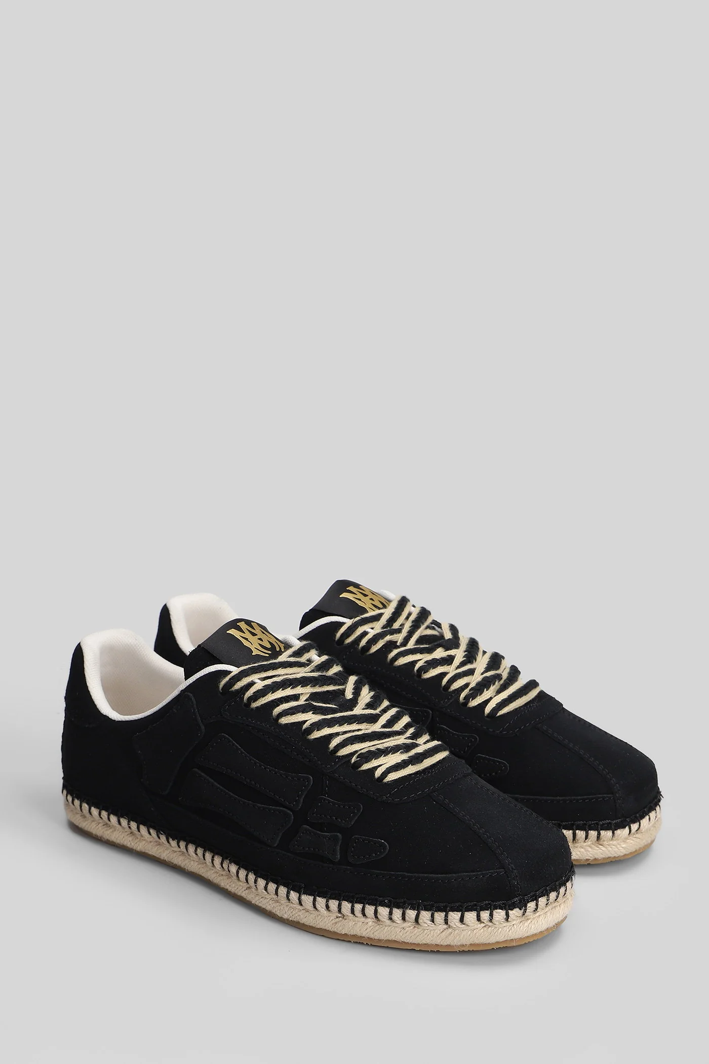 Espadrille pacific b Sneakers in black suede - Image 2