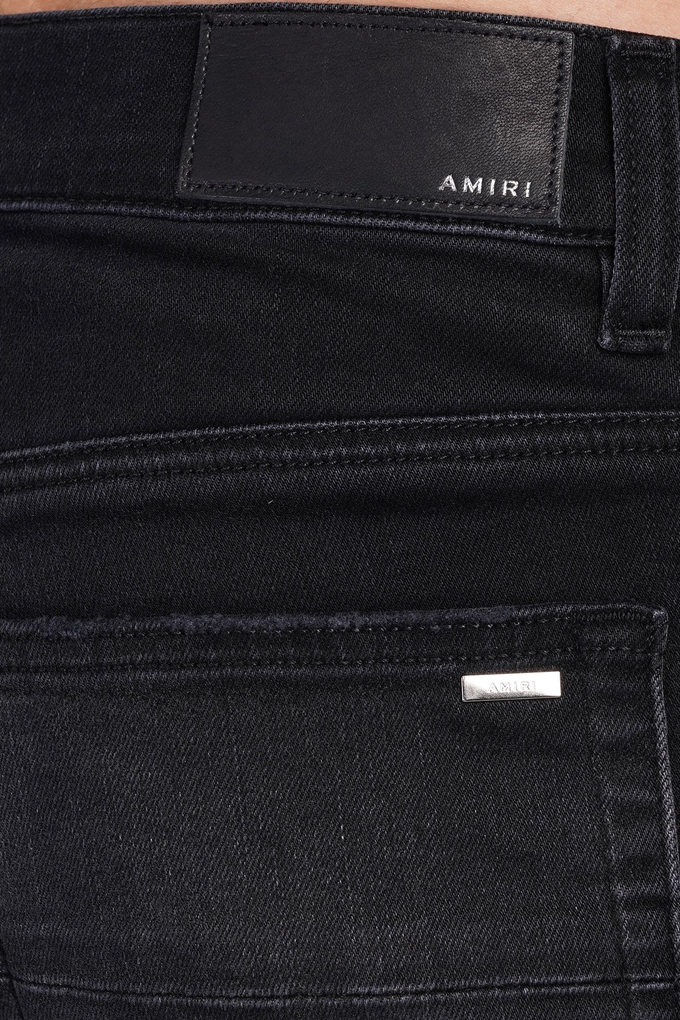 Jeans in black cotton - Image 5