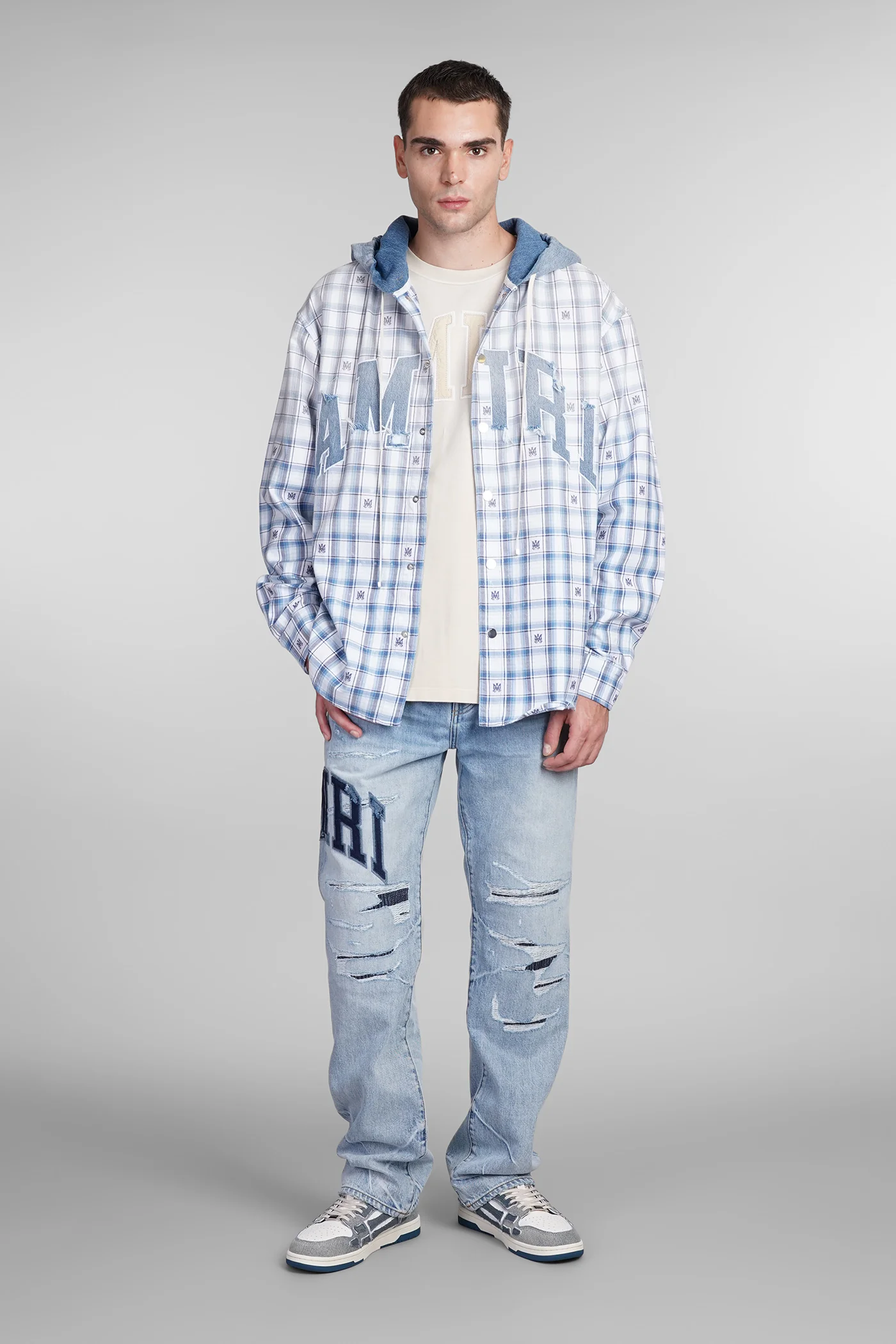Jeans in blue cotton - Image 2