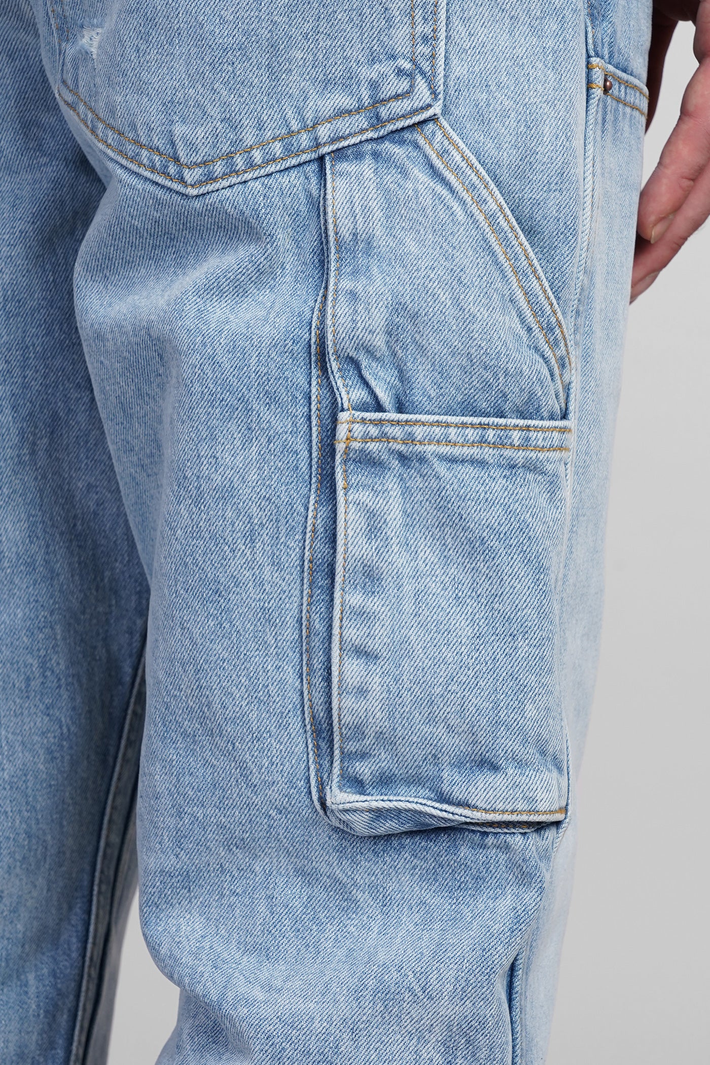 Jeans in blue cotton - Image 5
