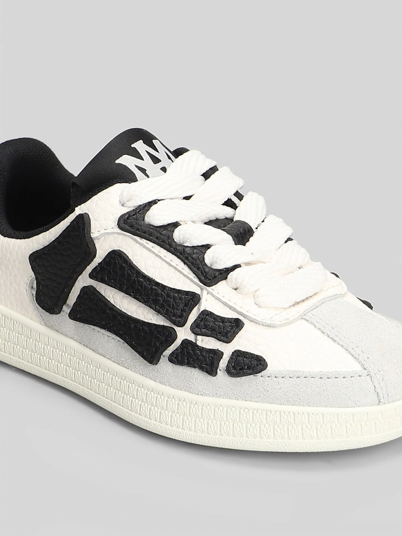Pacific bones Sneakers in white leather - Image 5