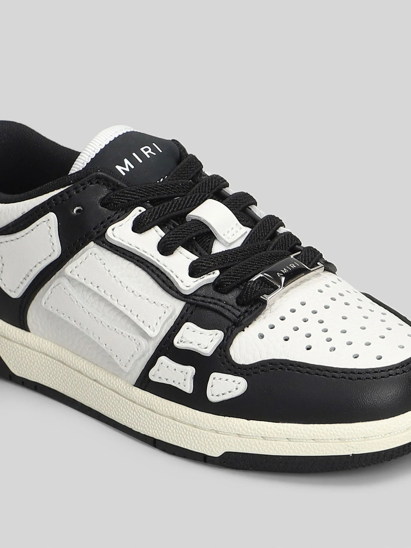 Skel top low Sneakers in white leather - Image 5